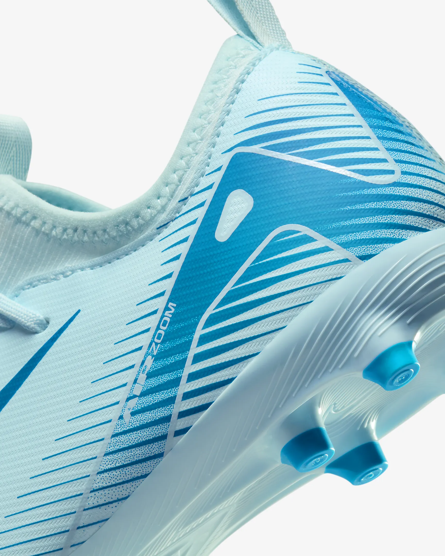 NIKE JR ZOOM VAPOR 16 ACADEMY FG/MG GLACIER BLUE/BLUE ORBIT NIKE JR ZOOM VAPOR 16 ACADEMY FG/MG GLACIER BLUE/BLUE ORBIT