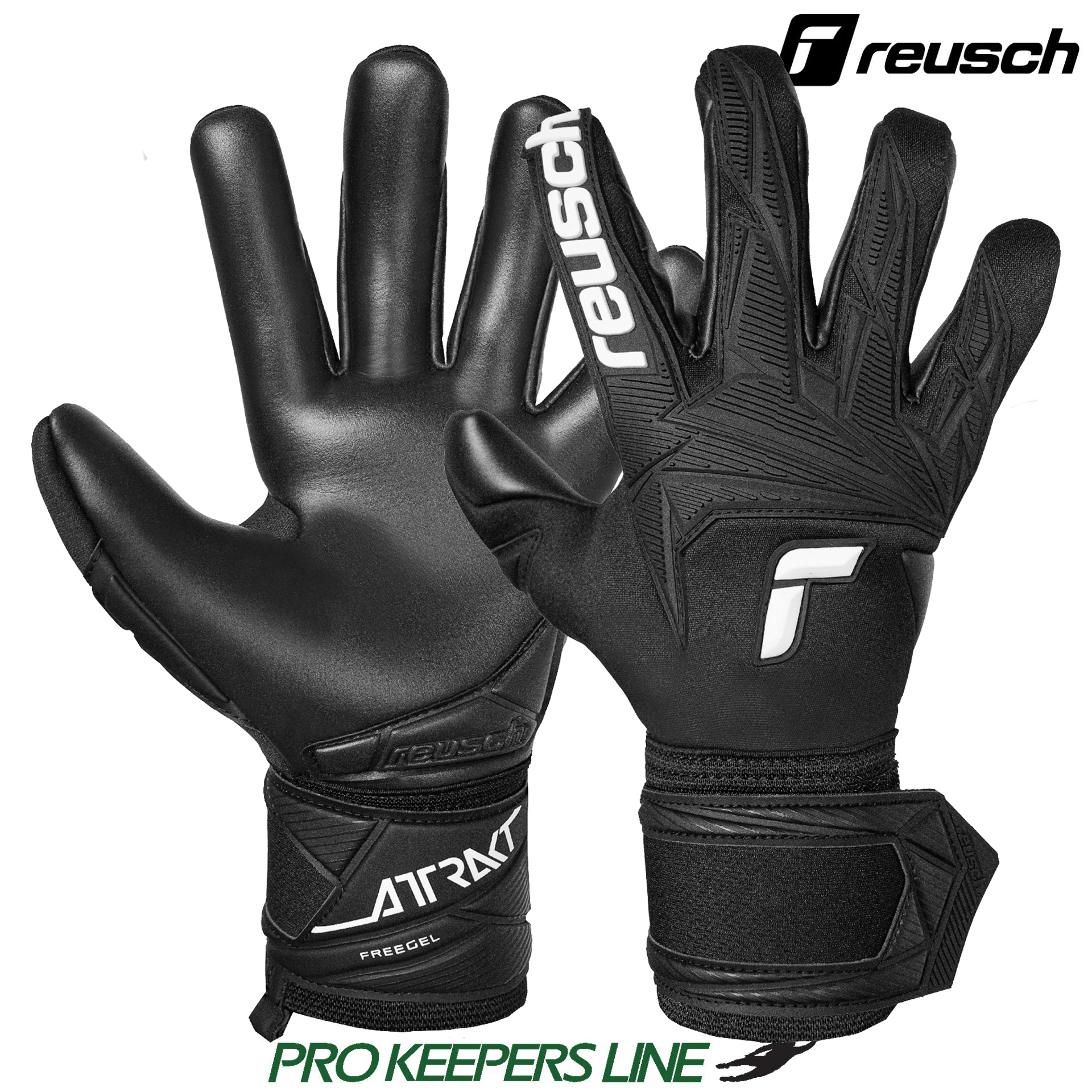 REUSCH ATTRAKT FREEGEL INFINITY BLACK
