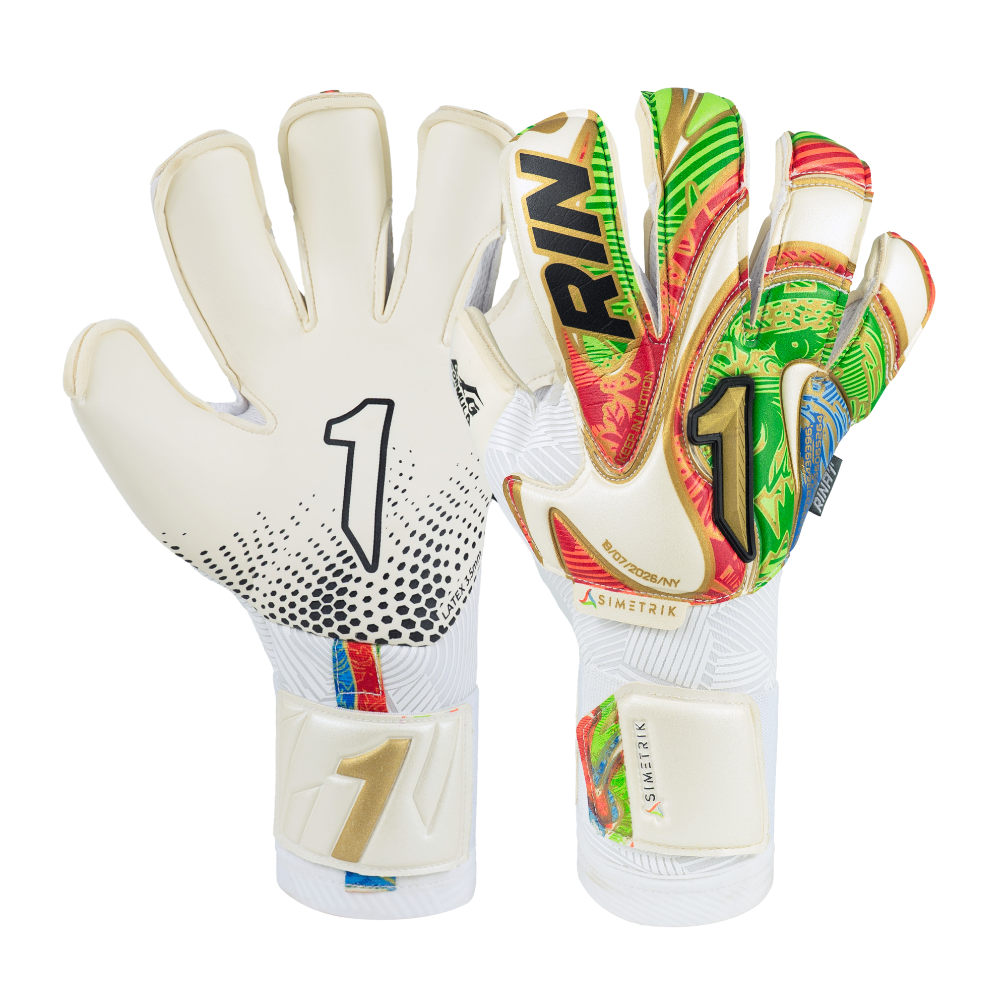 RINAT ASIMETRIK PRO MULTICOLOR/WHITE