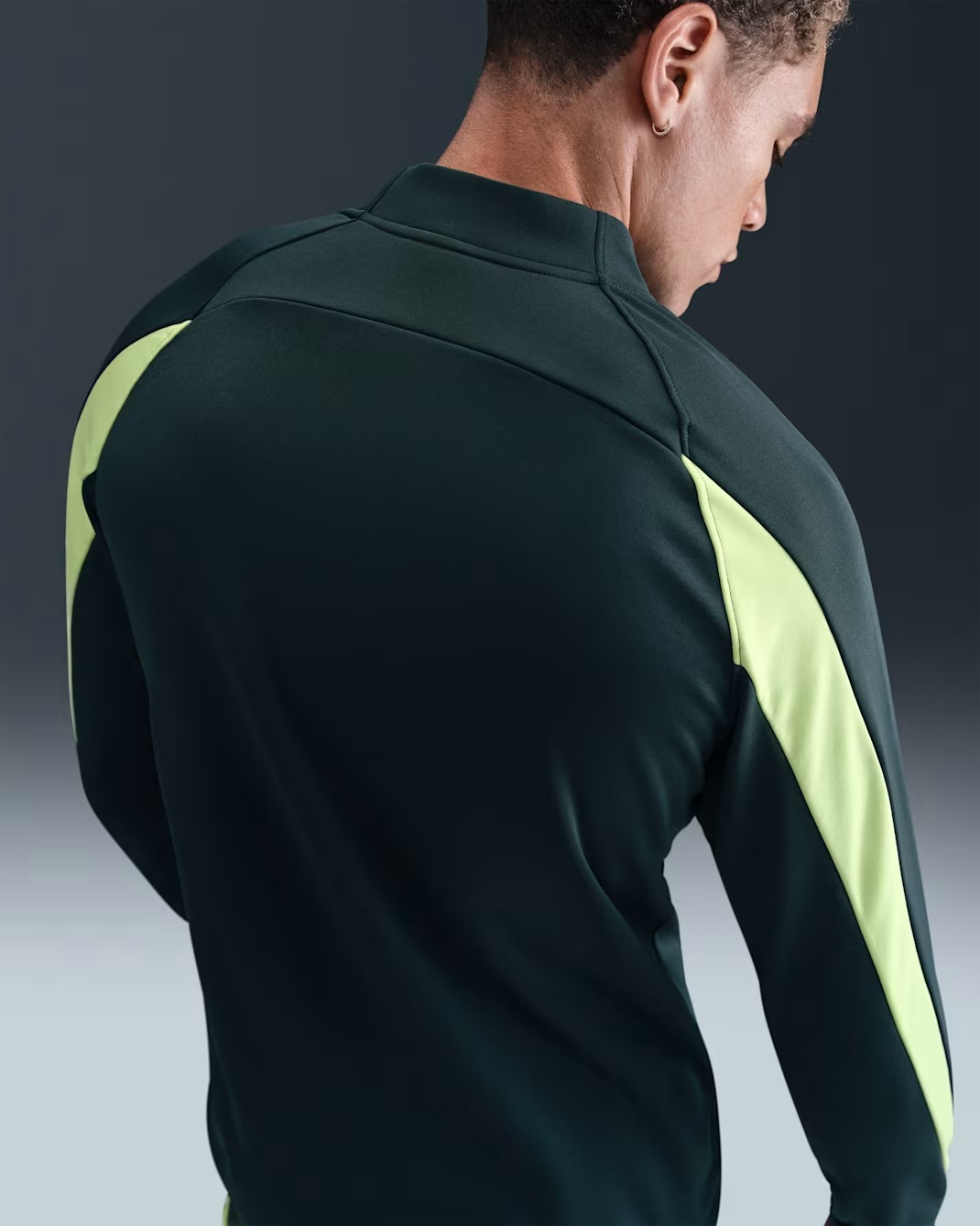 NIKE ACADEMY WINTER WARRIOR TOP SEAWEED/LIMELIGHT