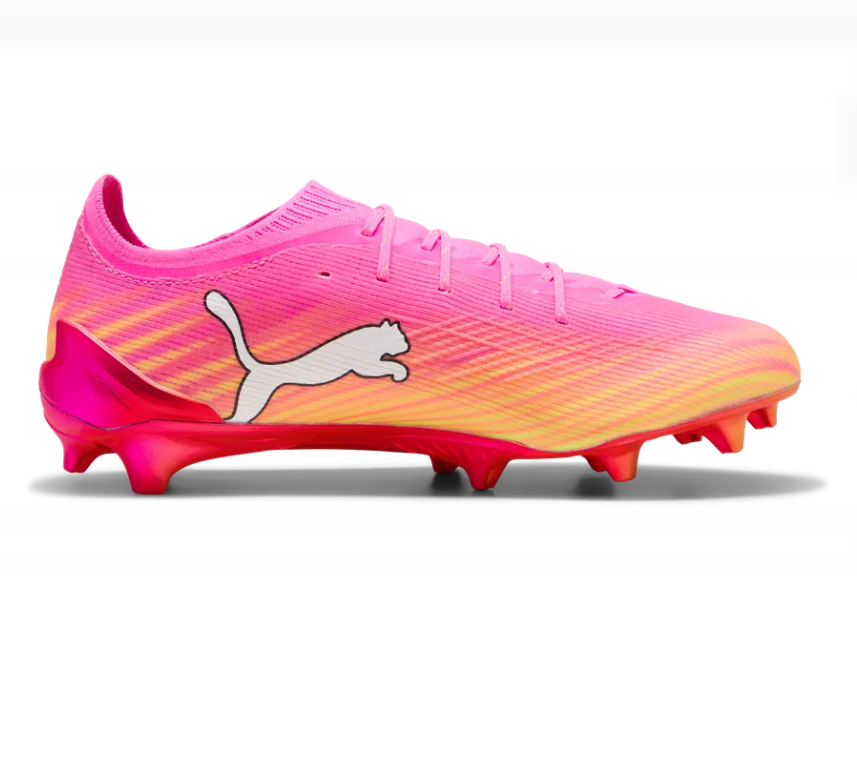 PUMA ULTRA 6 ULTIMATE FG POISON PINK-PUMA WHITE-SUN STREAM-BRIGHT AQUA