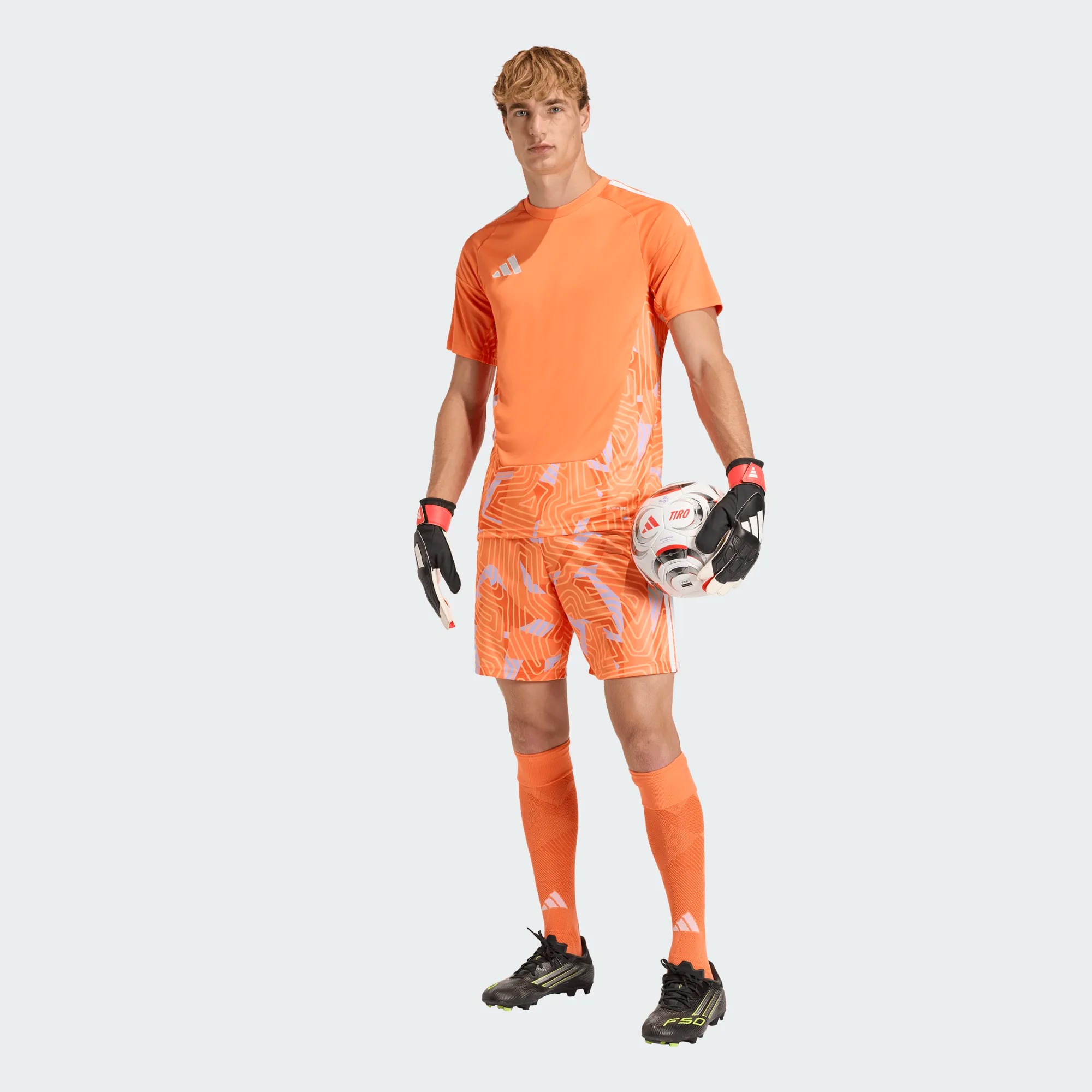ADIDAS TIRO26 COMPETITION GK SHORT TEAM SEMI SOLAR ORANGE