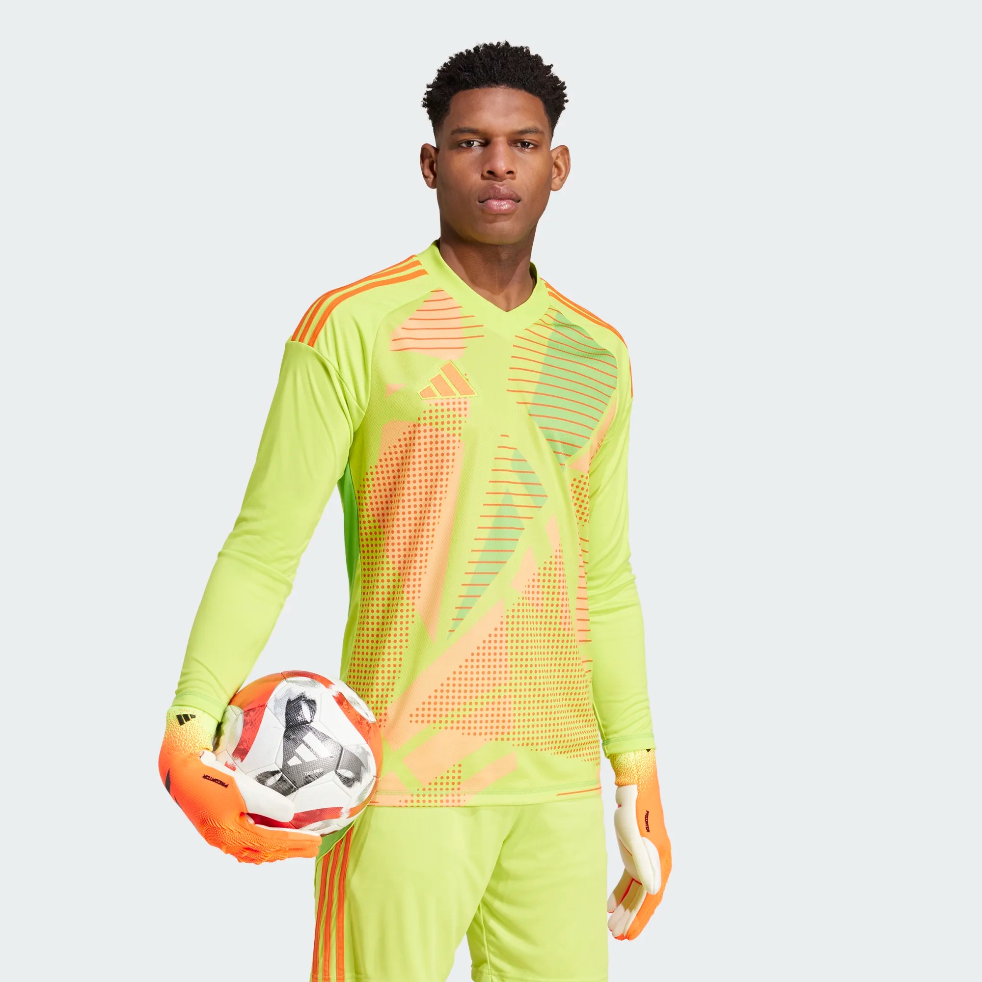 ADIDAS TIRO24 COMPETITION GK JERSEY LS SEMI SOLAR YELLOW