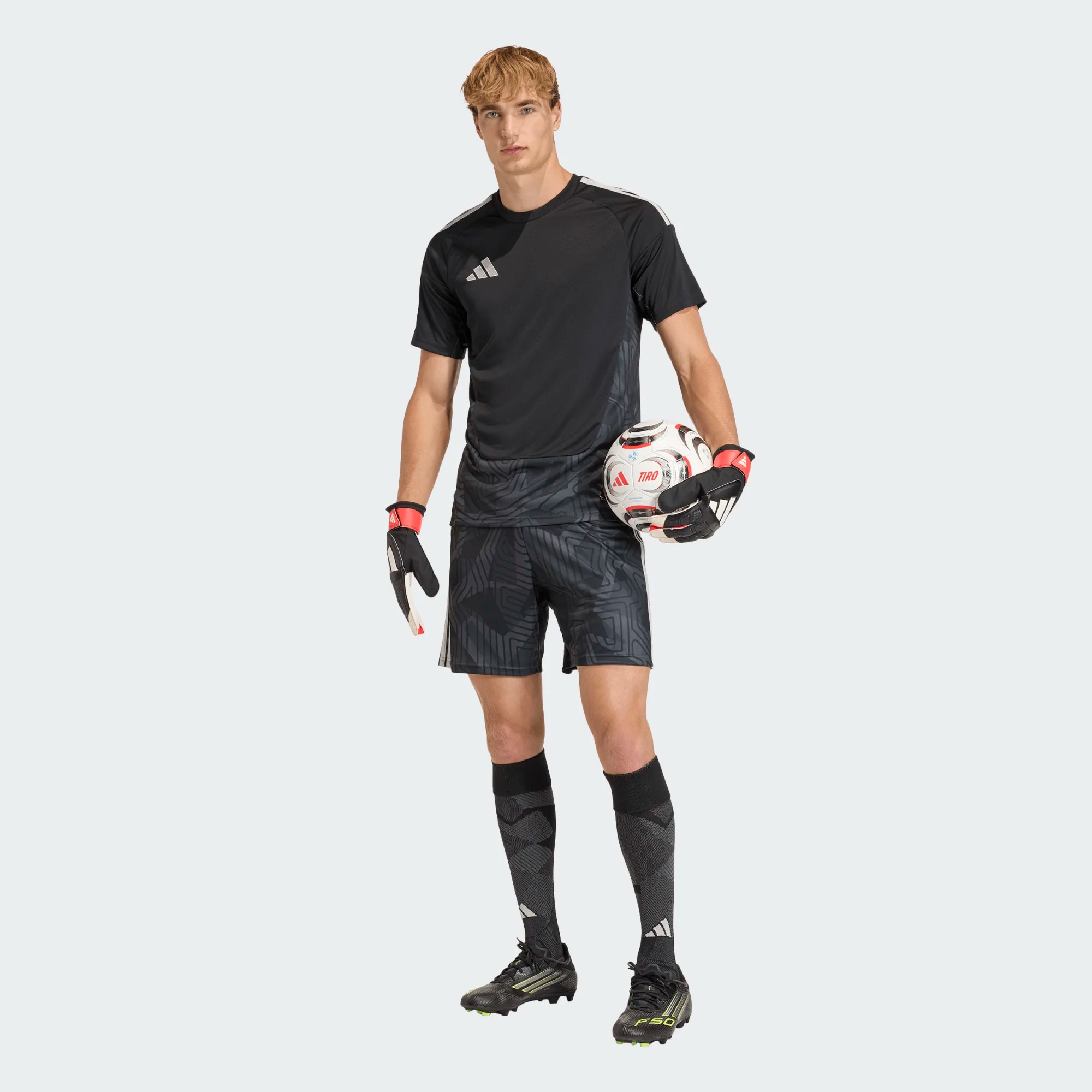 ADIDAS TIRO26 COMPETITION GK JERSEY SHORT SLEEVE BLACK