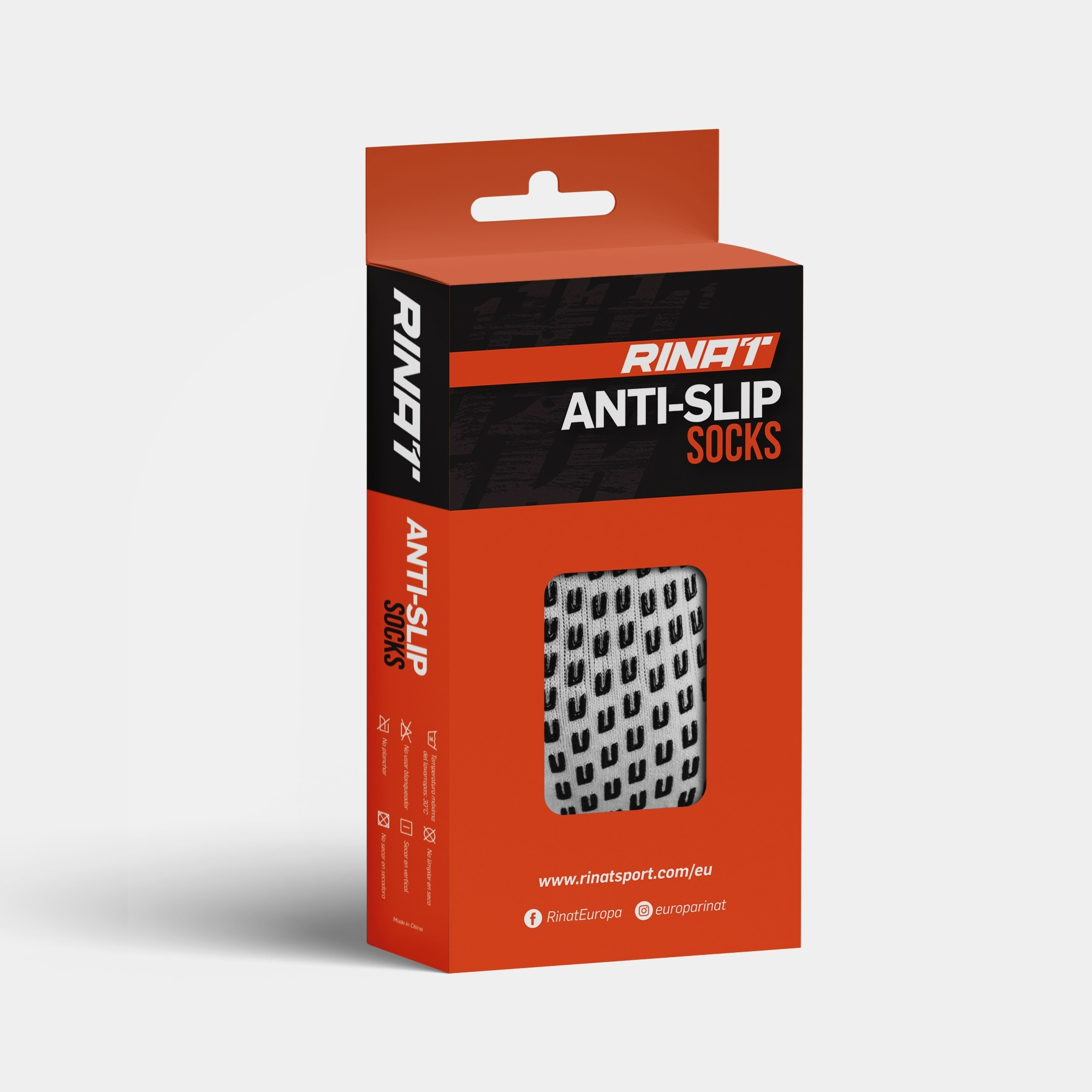 RINAT ANTI-SLIP SOCKS WHITE