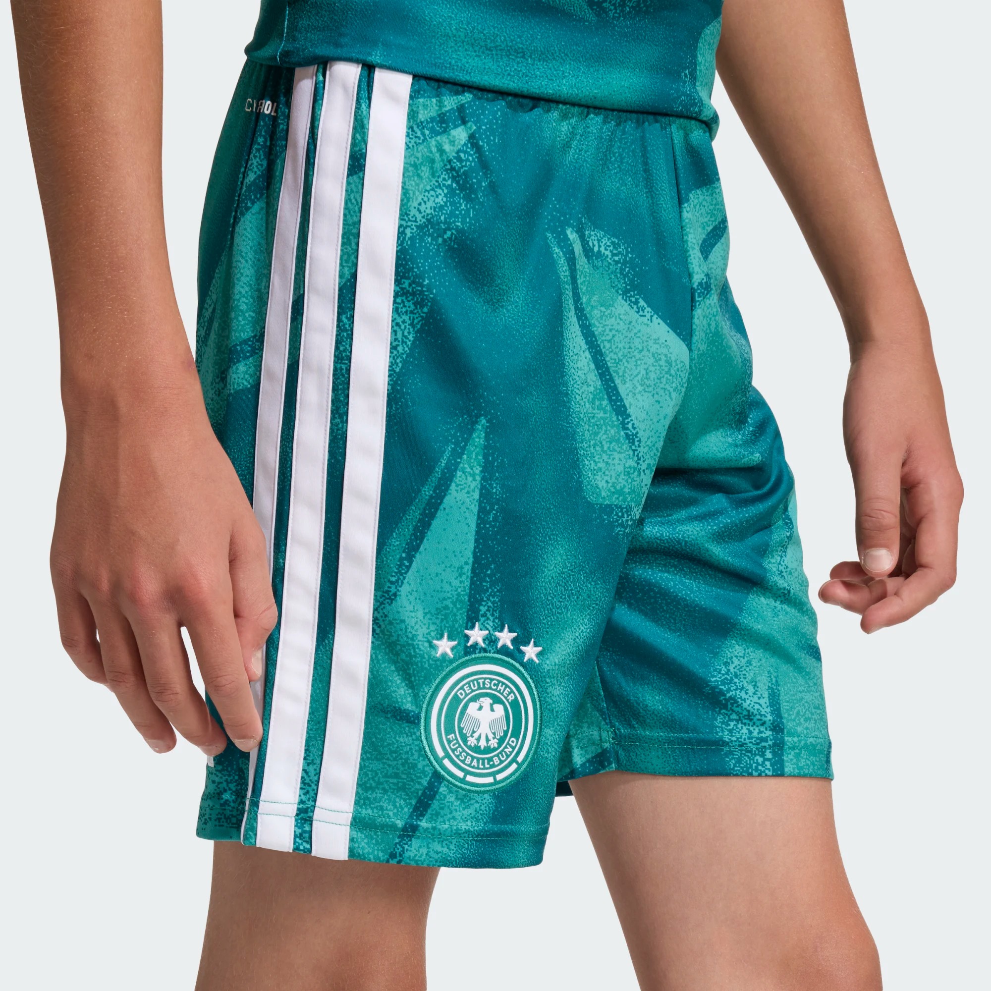 ADIDAS GERMANY 26 HOME GOALKEEPER KIDS SHORTS