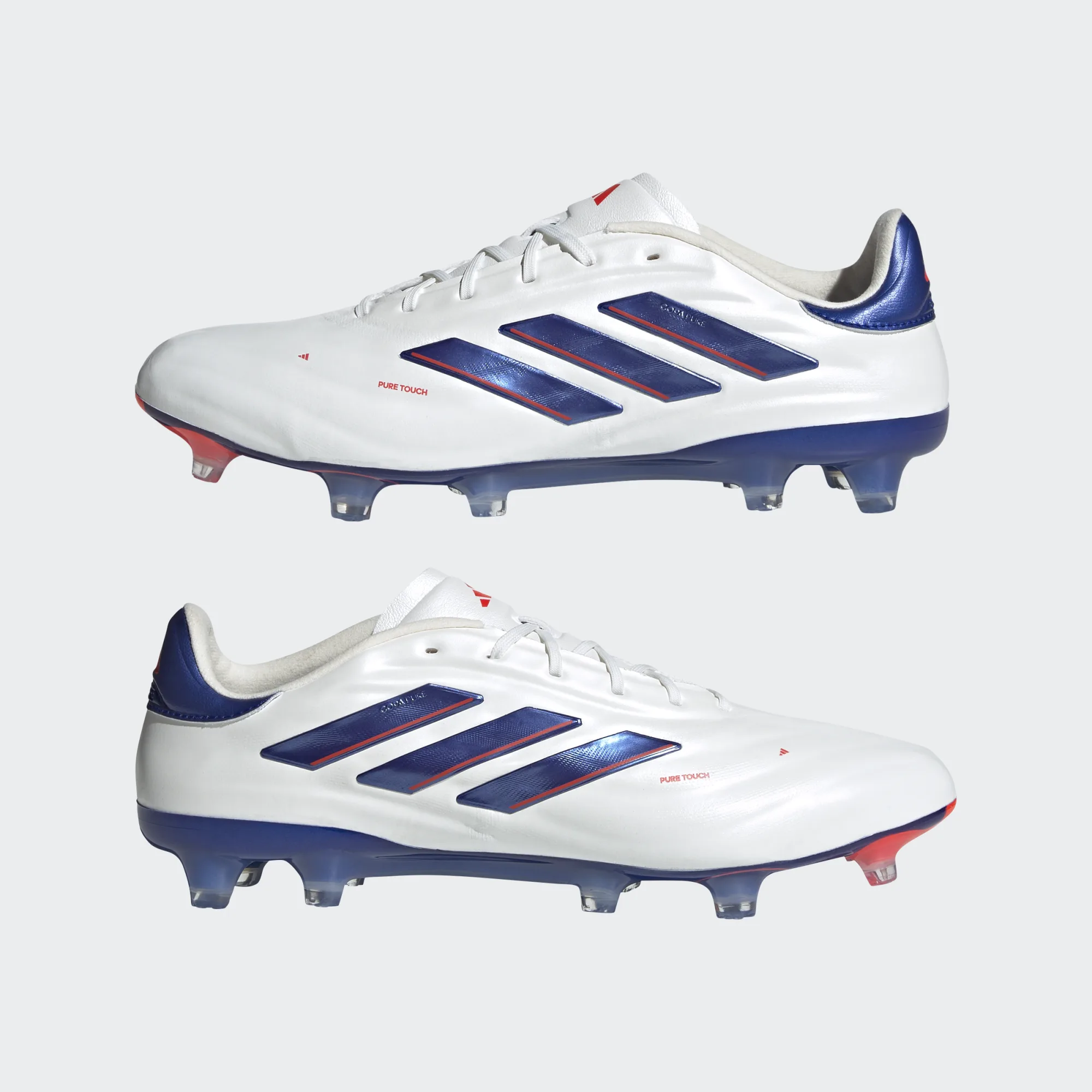 ADIDAS COPA PURE 2 ELITE FG WHITE/LUCID BLUE/SOLAR RED ADIDAS COPA PURE 2 ELITE FG WHITE/LUCID BLUE/SOLAR RED