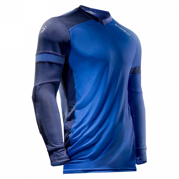 STORELLI EXOSHIELD GLADIATOR JERSEY HYDRA BLUE JUNIOR (PADDED)
