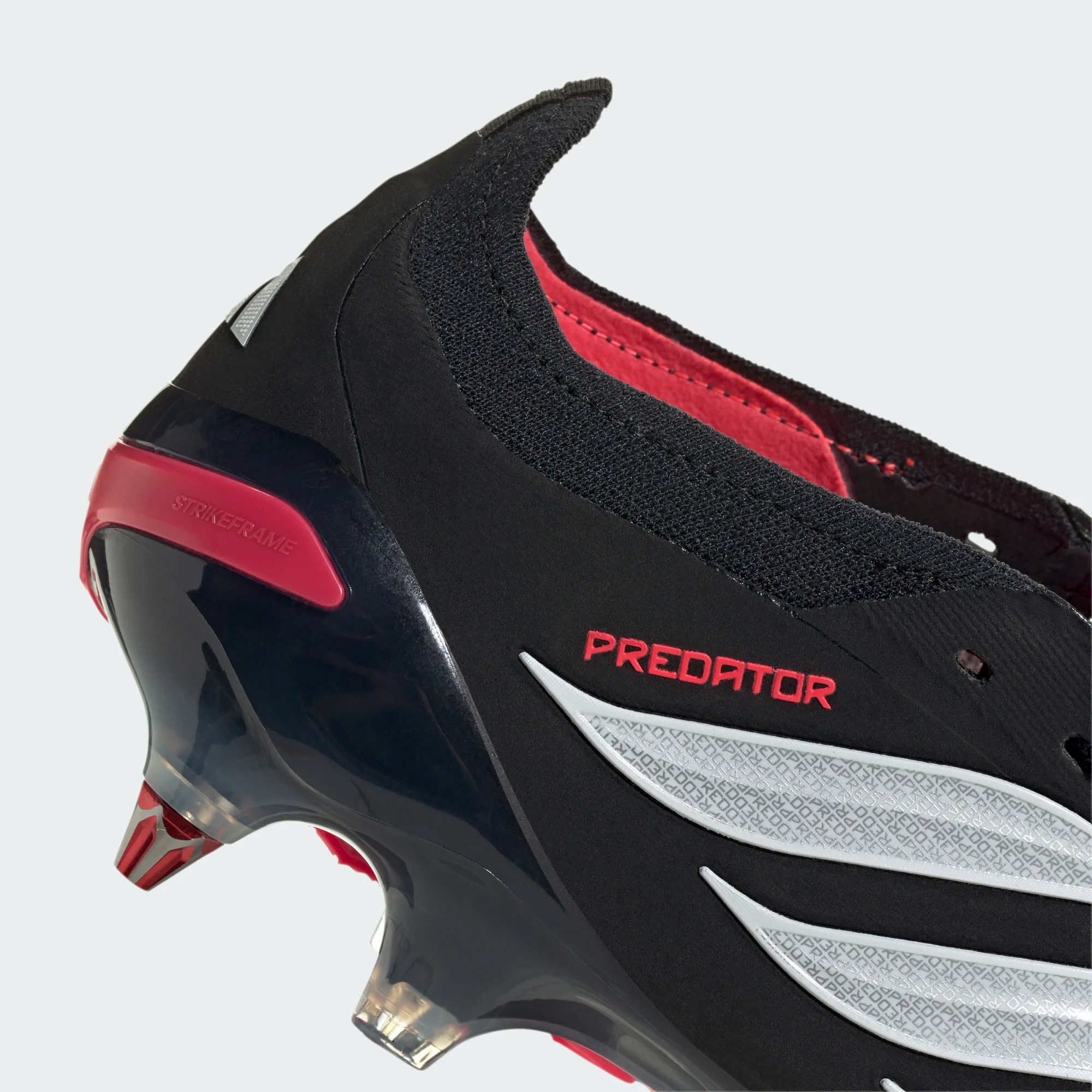 ADIDAS PREDATOR ELITE FT SG BLACK/WHITE/LUCID RED