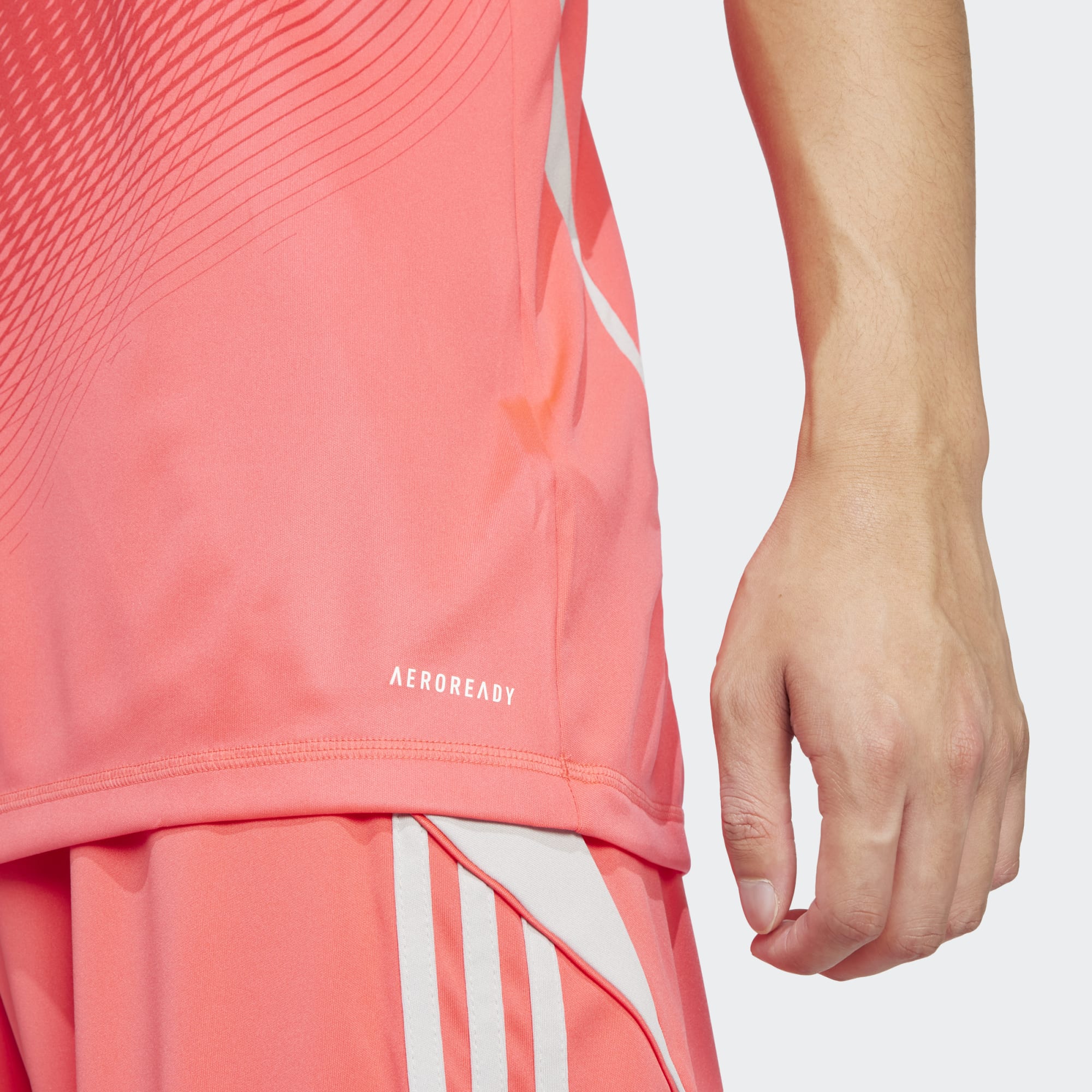 ADIDAS TIRO25 COMPETITION GK JERSEY SHORT SLEEVE SHOCK RED