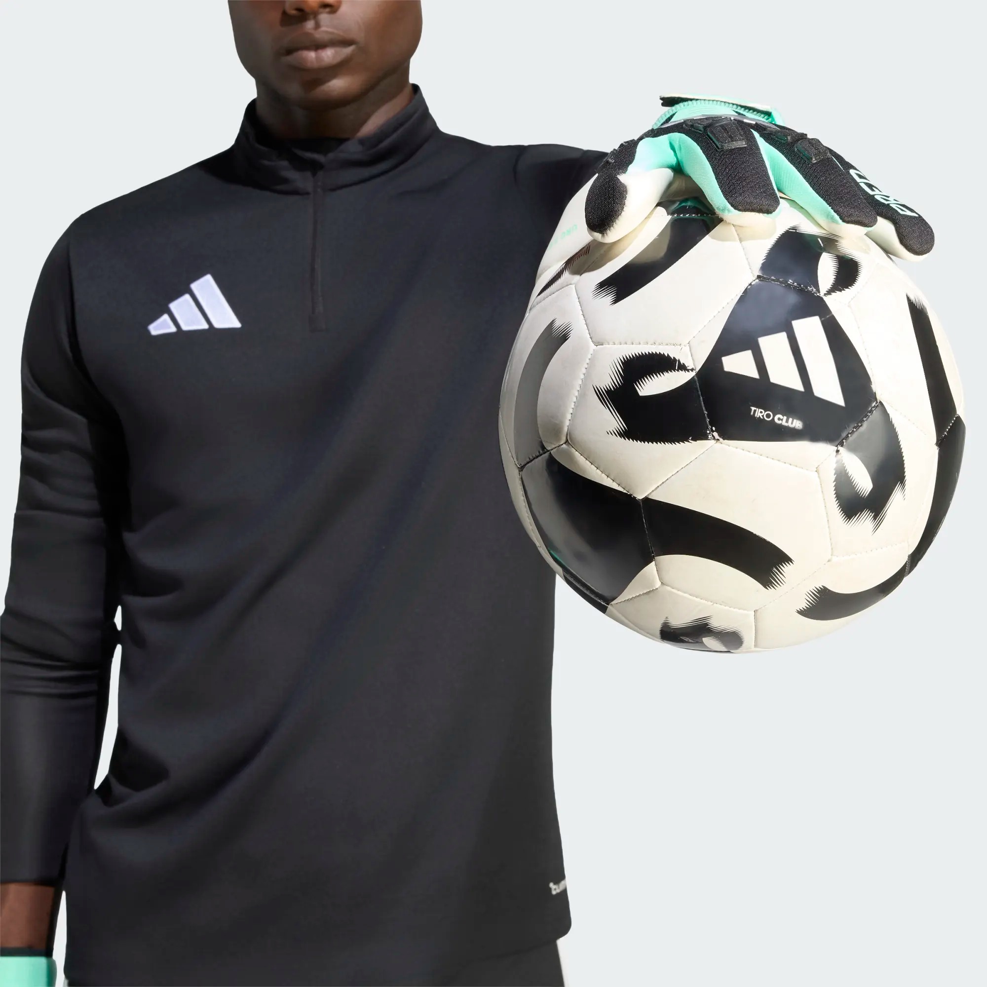 ADIDAS PREDATOR GL PRO STRAP BLACK/PULSE MINT/SILVER METALLIC