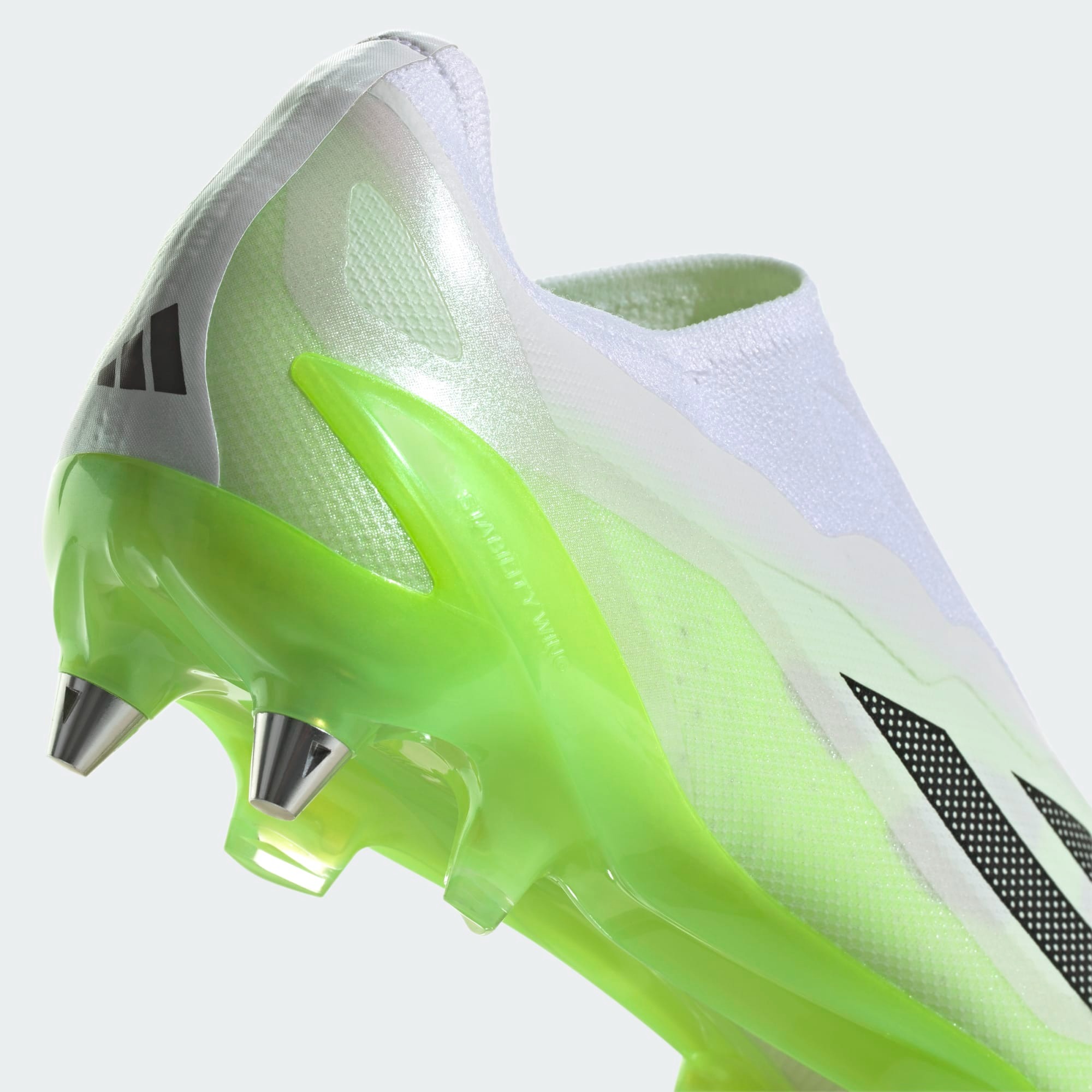 ADIDAS X CRAZYFAST.1 LL SG FOOTWEAR WHITE/CORE BLACK/LUCID LEMON