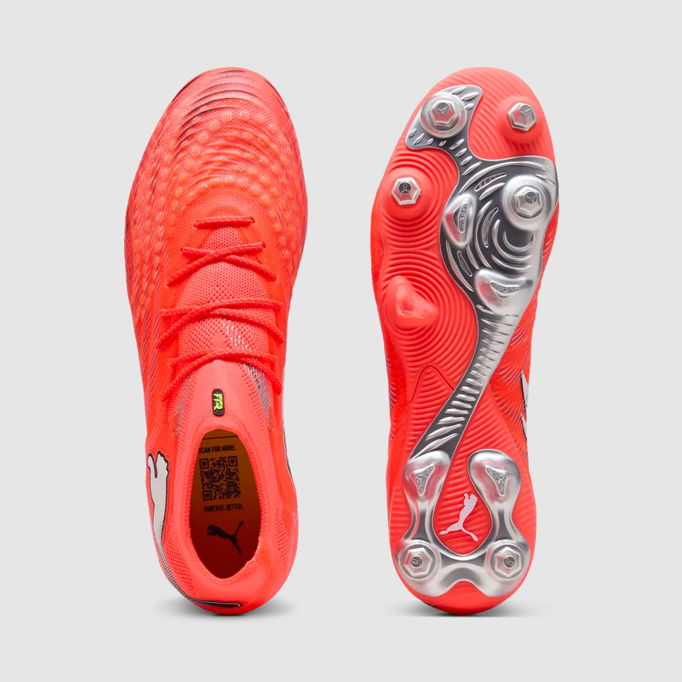 PUMA FUTURE 9 ULTIMATE MXSG GLOWING RED-PUMA WHITE-PUMA BLACK