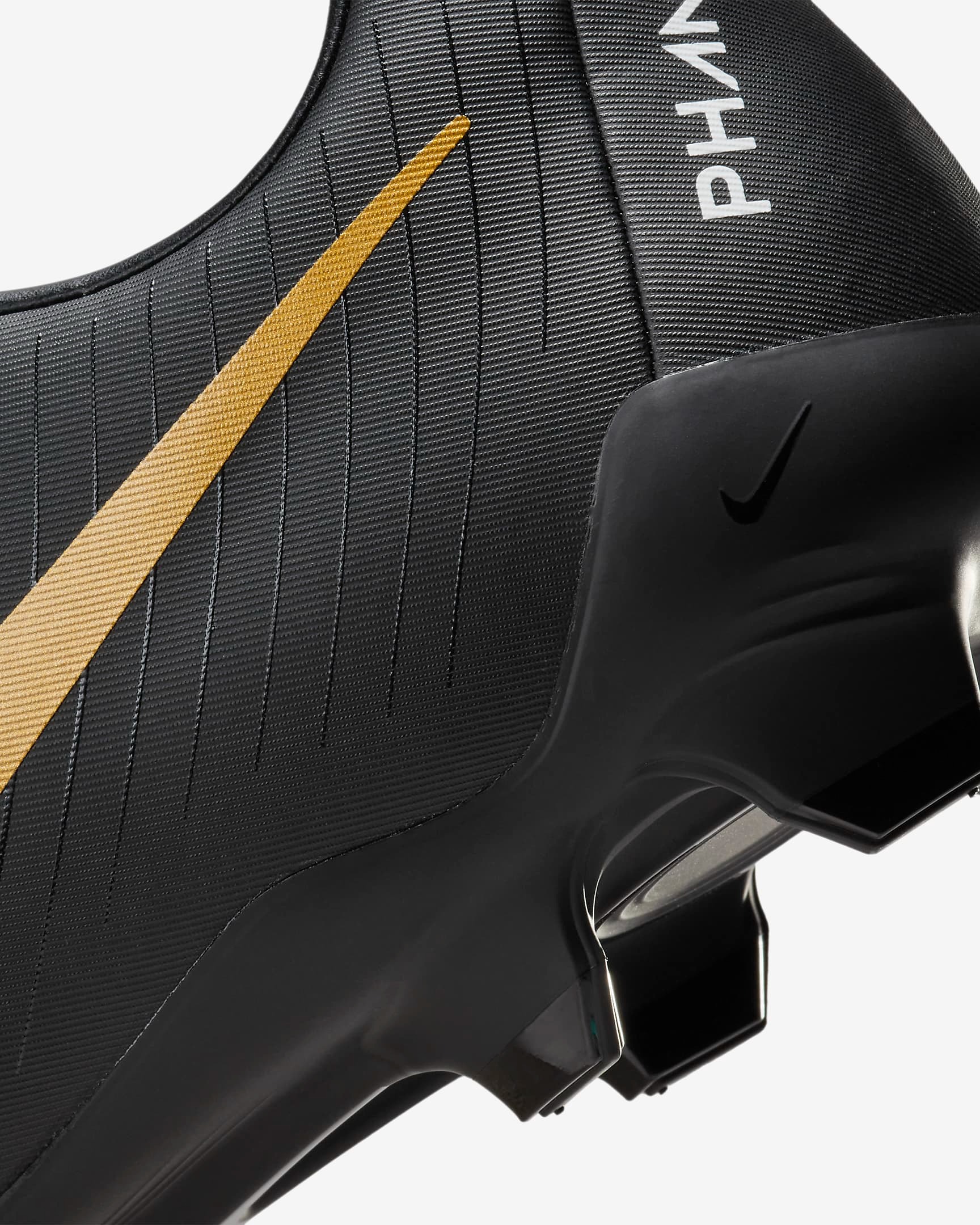 NIKE PHANTOM GX II ACADEMY FG/MG  WHITE/BLACK/METALLIC GOLD