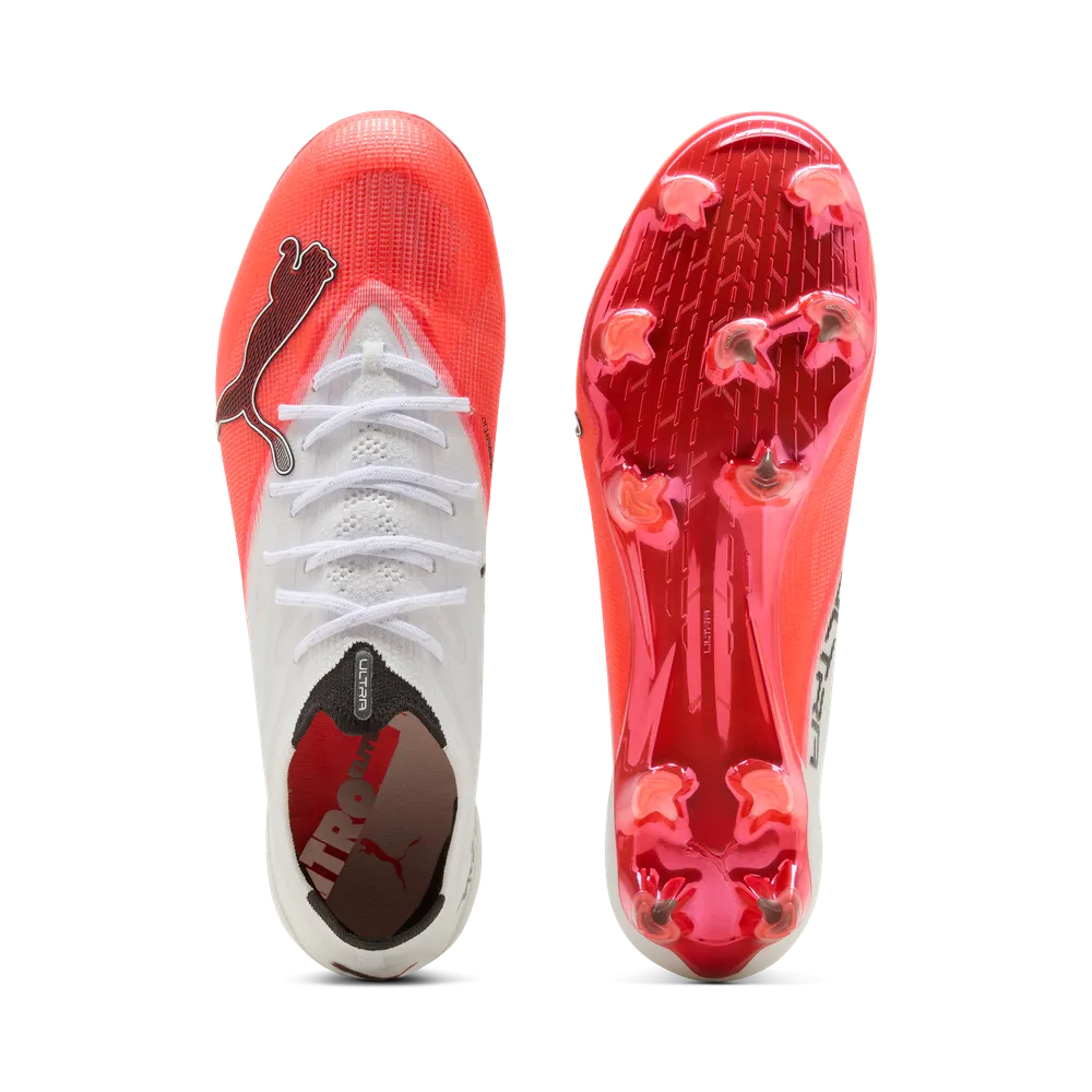 PUMA ULTRA NITRO 7 ULTIMATE FG ULTRA RED-PUMA BLACK-PUMA WHITE
