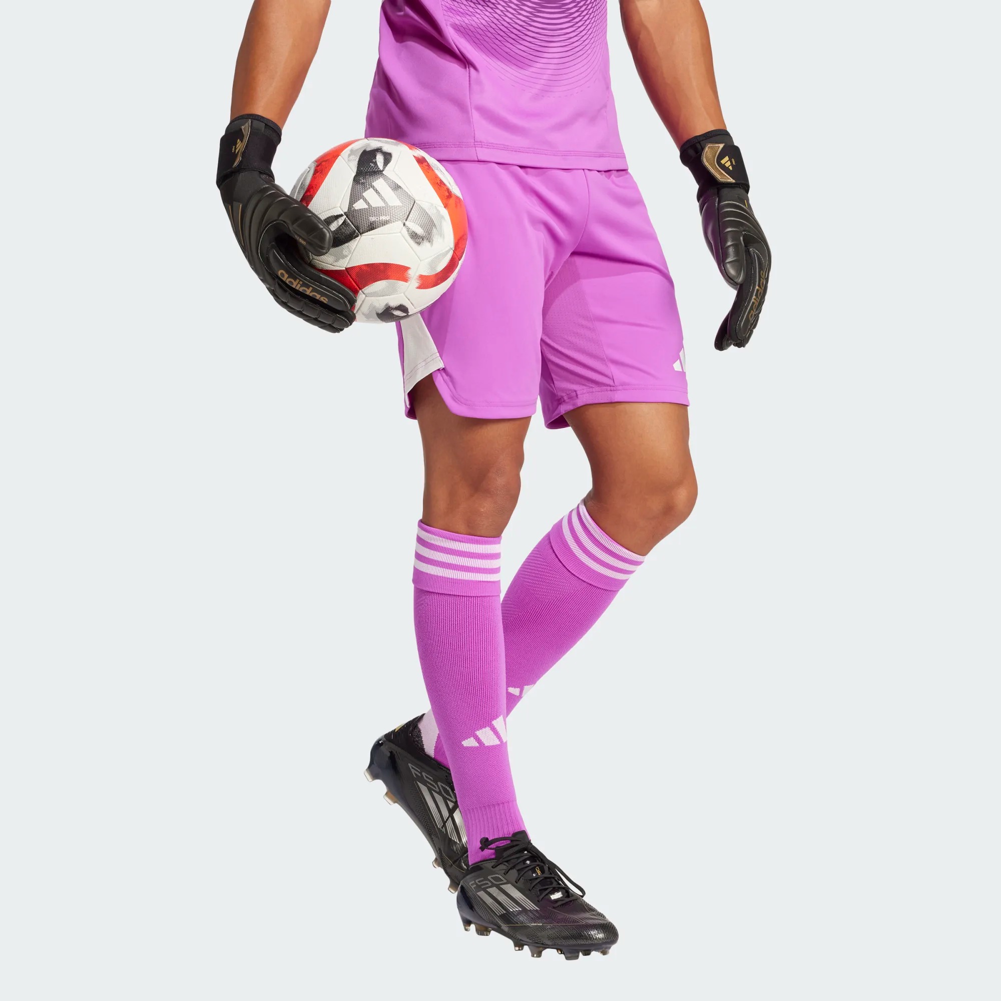 ADIDAS TIRO25 PRO GK SHORT PURPLE BURST