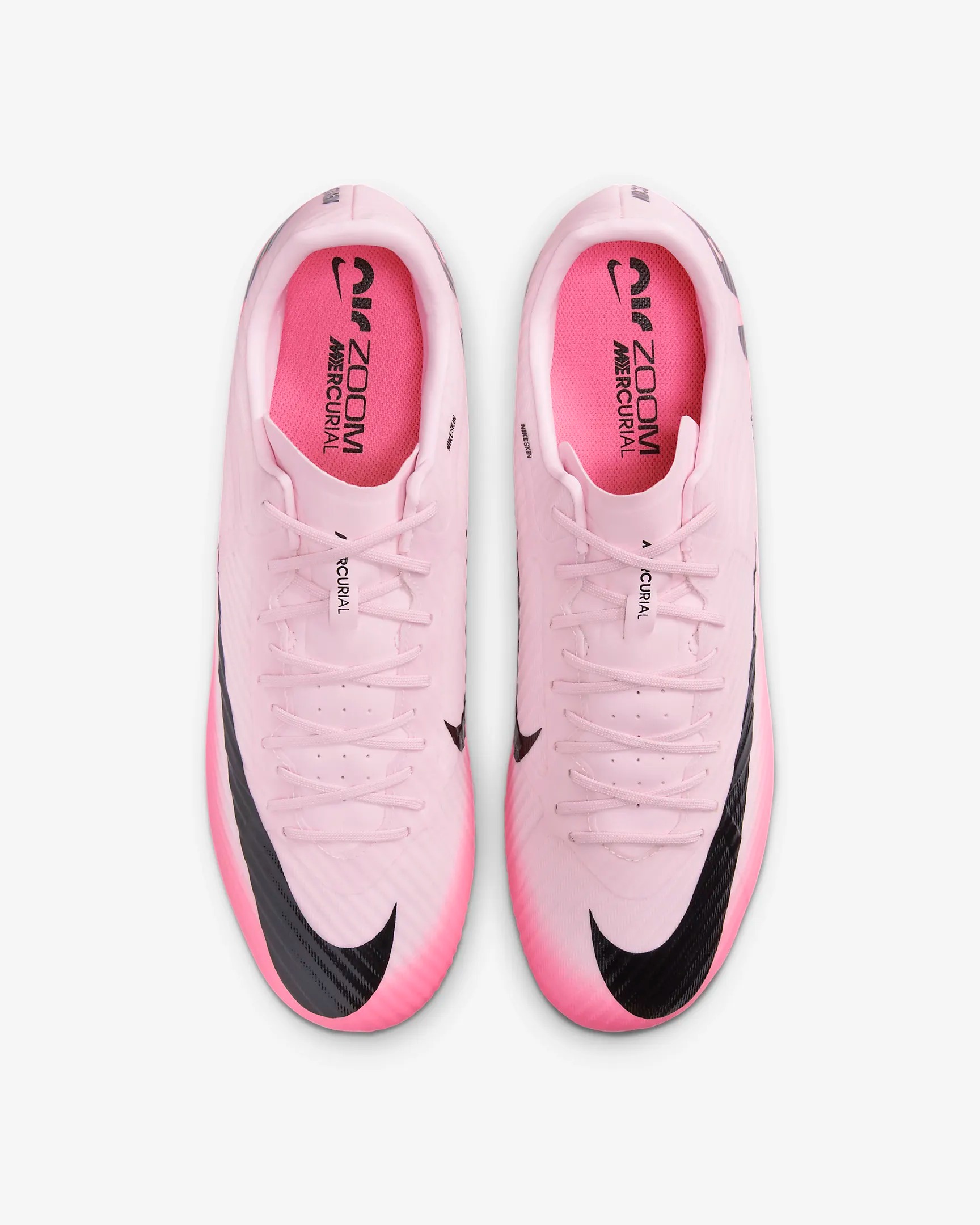 NIKE ZOOM MERCURIAL VAPOR 15 ACADEMY PINK FOAM/BLACK US 11 (UK