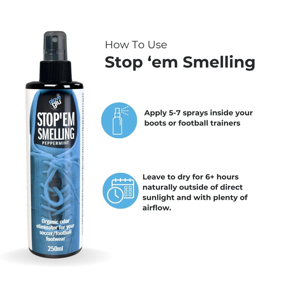 GLOVEGLU STOP 'EM SMELLING PEPPERMINT SPRAY