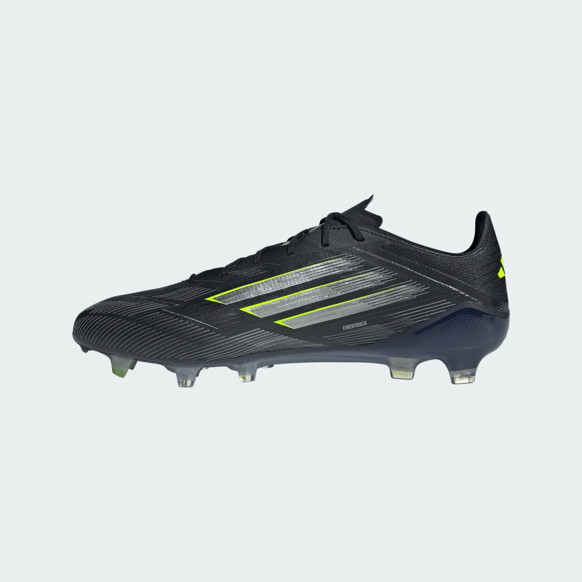 ADIDAS F50 ELITE FG BLACK/IRON METALLIC/LUCID LEMON