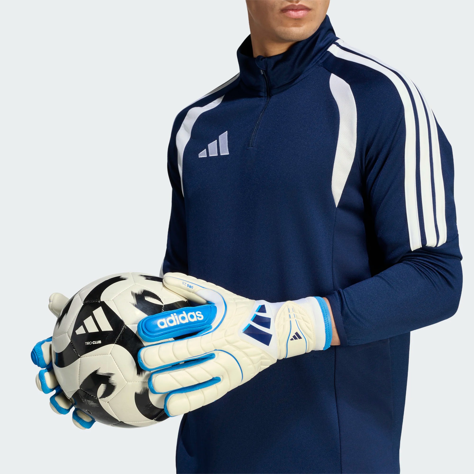 ADIDAS COPA GL PRO FINGERSAVE WHITE/LUCID BLUE/DARK BLUE
