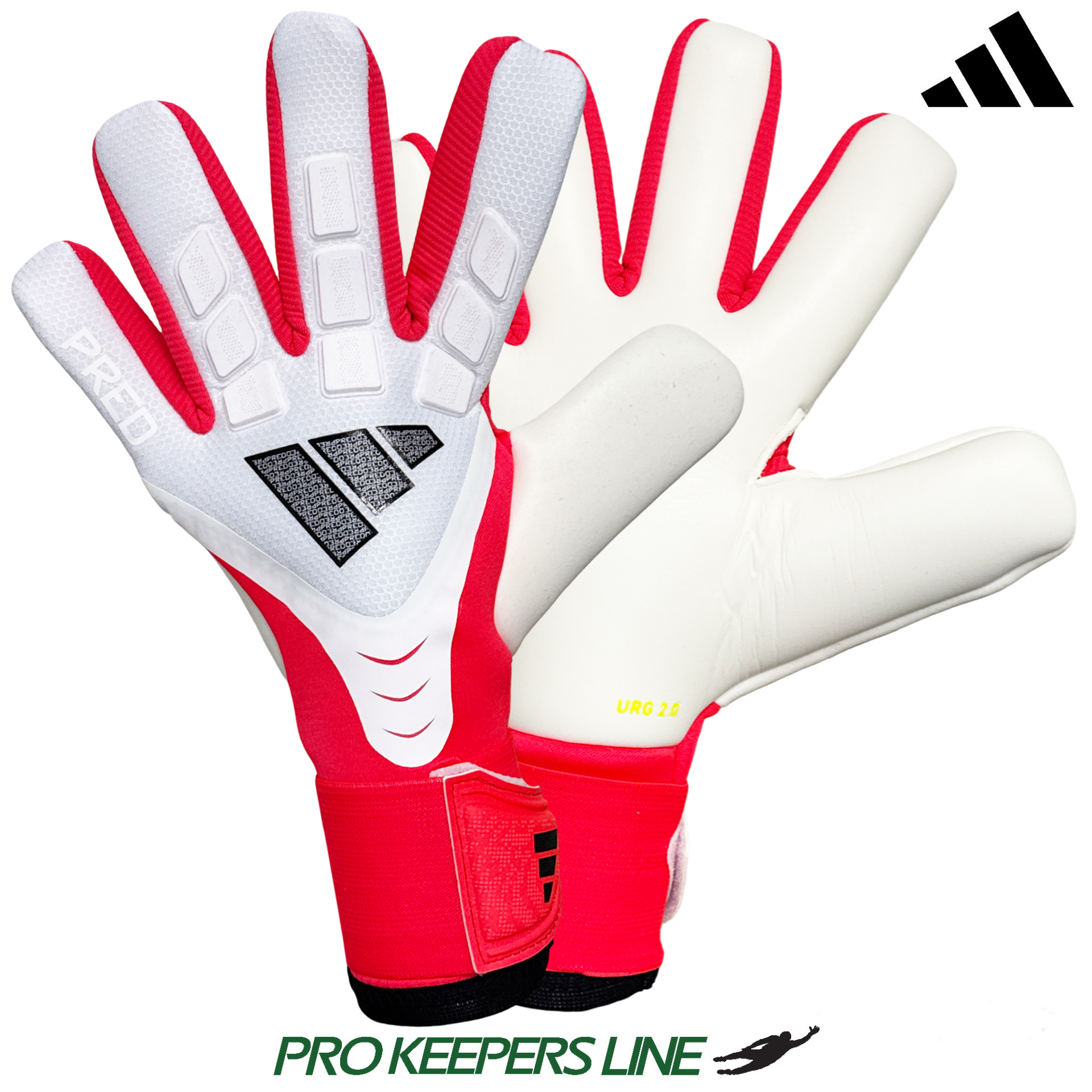 ADIDAS PREDATOR GL COMPETITION WHITE/LUCID RED/BLACK