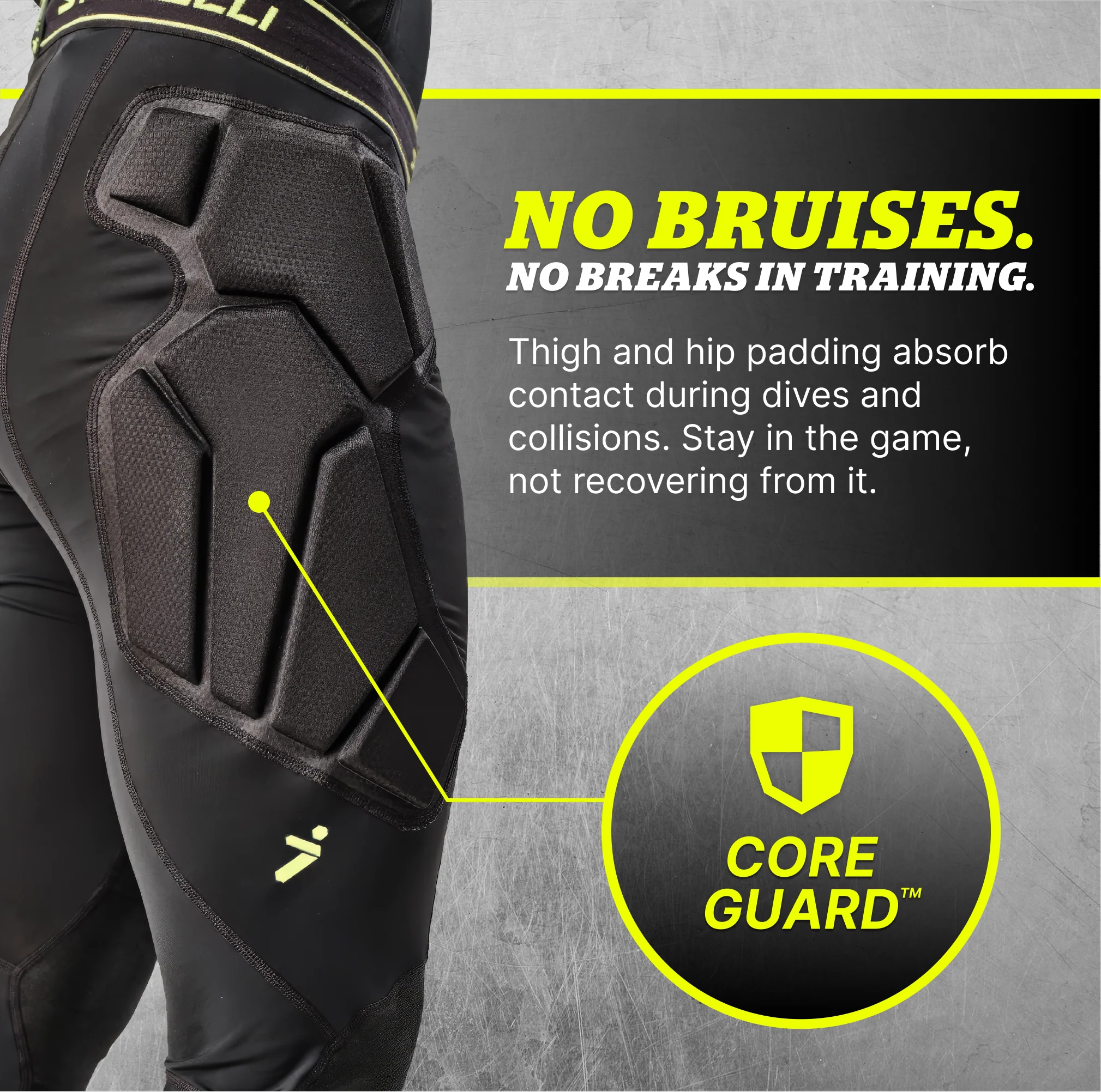STORELLI BODYSHIELD GK LEGGINGS (PADDED)