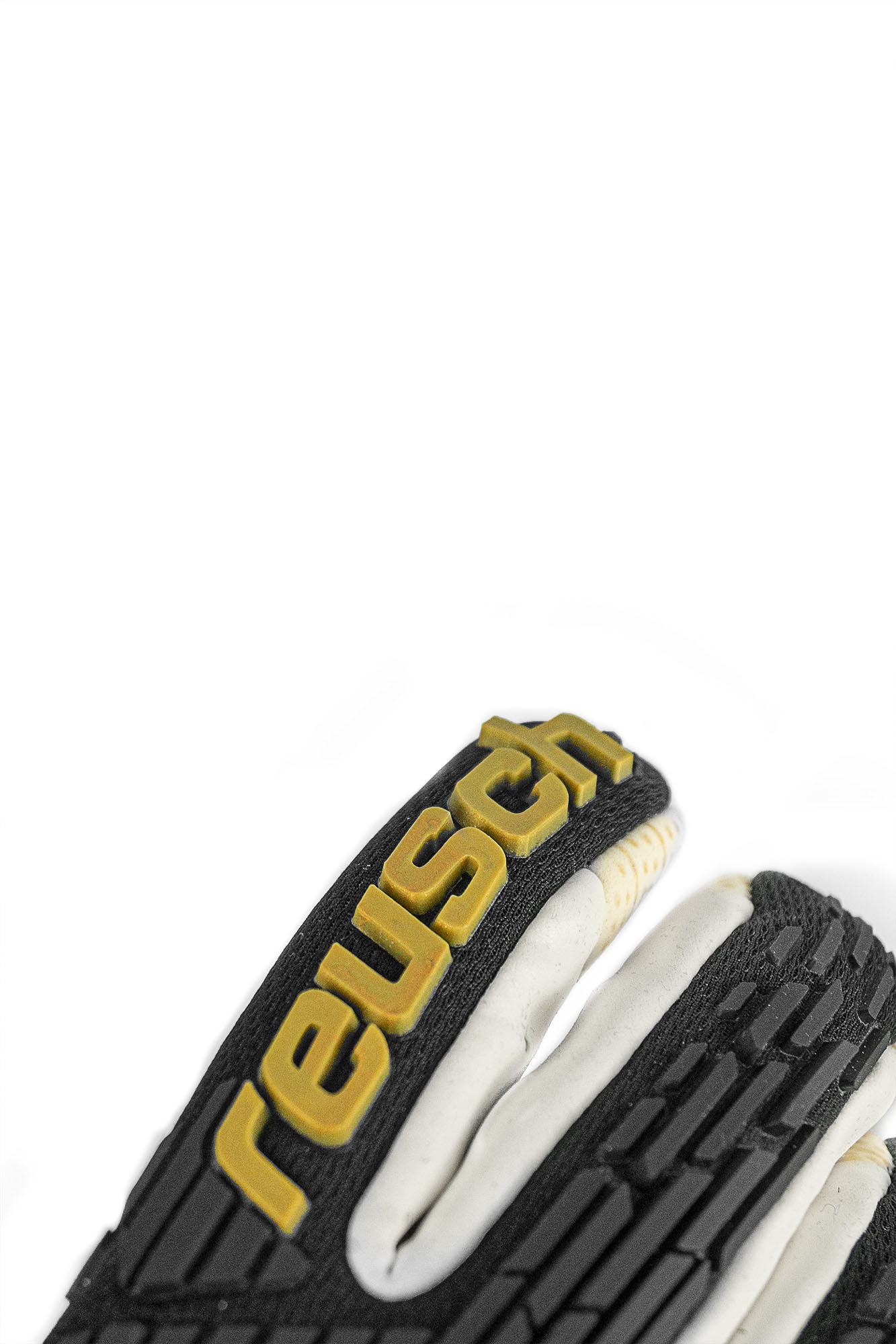 REUSCH ATTRAKT FREEGEL GOLD X GLUEPRINT FINGER SUPPORT BLACK/GOLD