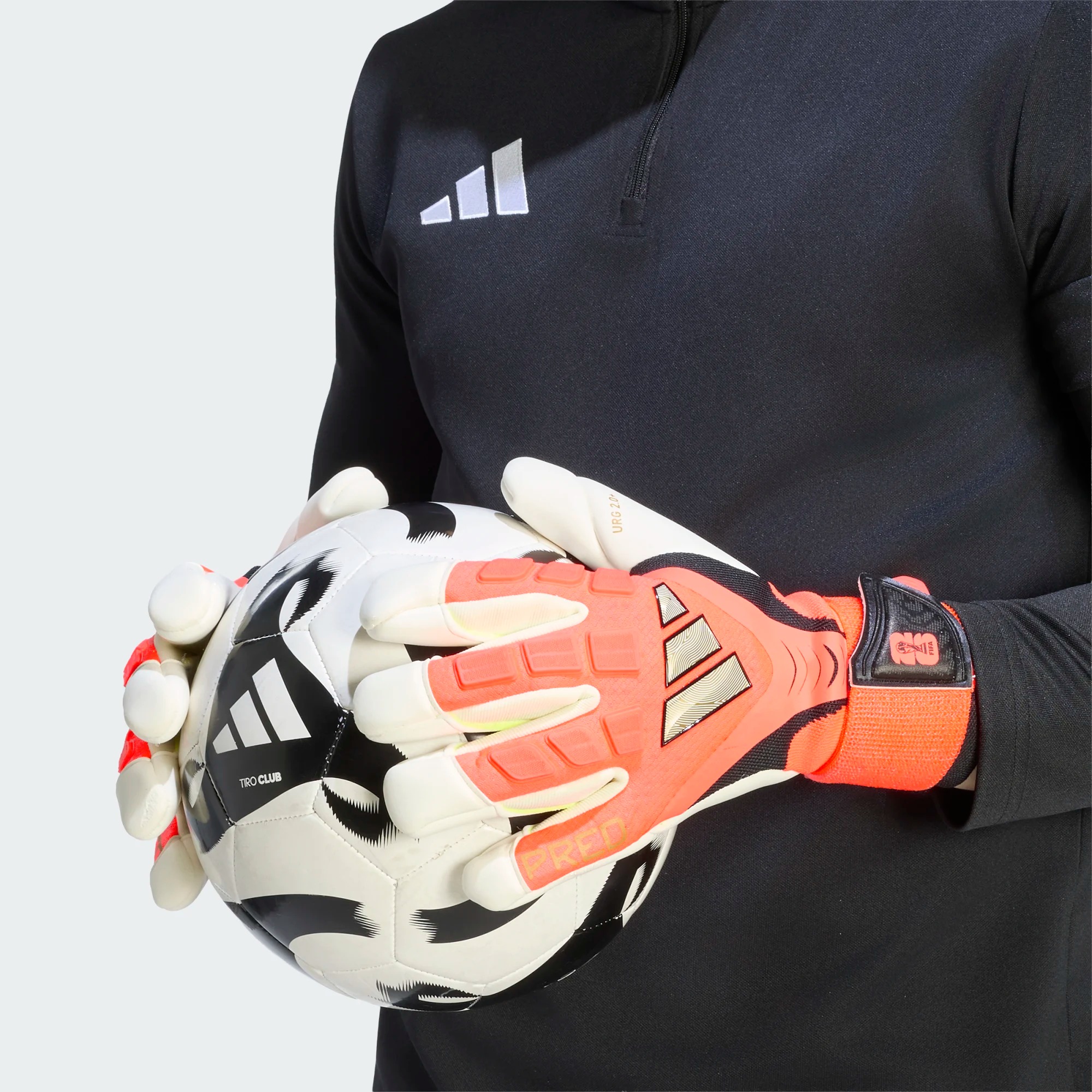 ADIDAS PREDATOR GL PRO HYBRID STRAP IVORY/SOLAR TURQUOISE/GOLD METALLIC