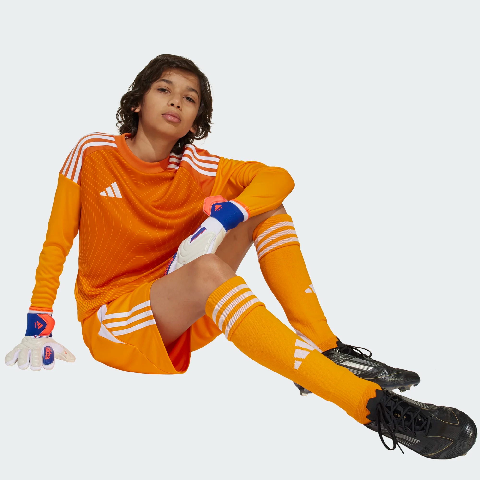 ADIDAS TIRO25 COMPETITION GK JERSEY LS YOUTH CREW ORANGE