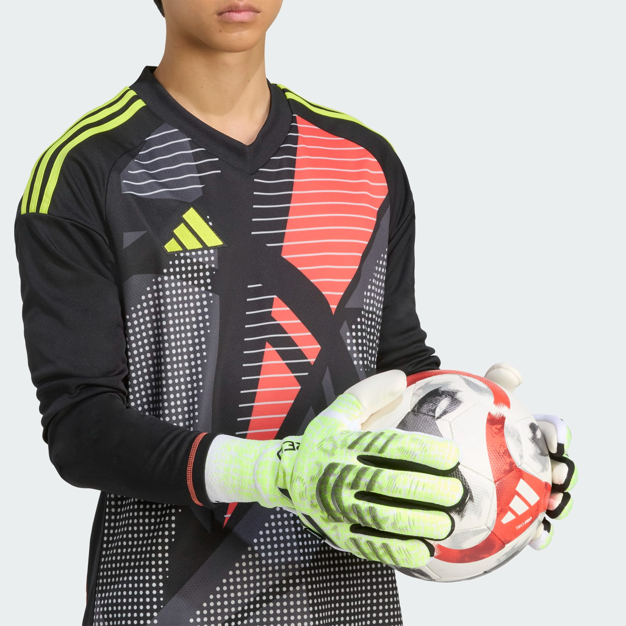 ADIDAS PREDATOR GL PRO FINGERSAVE LUCID LEMON/WHITE/BLACK