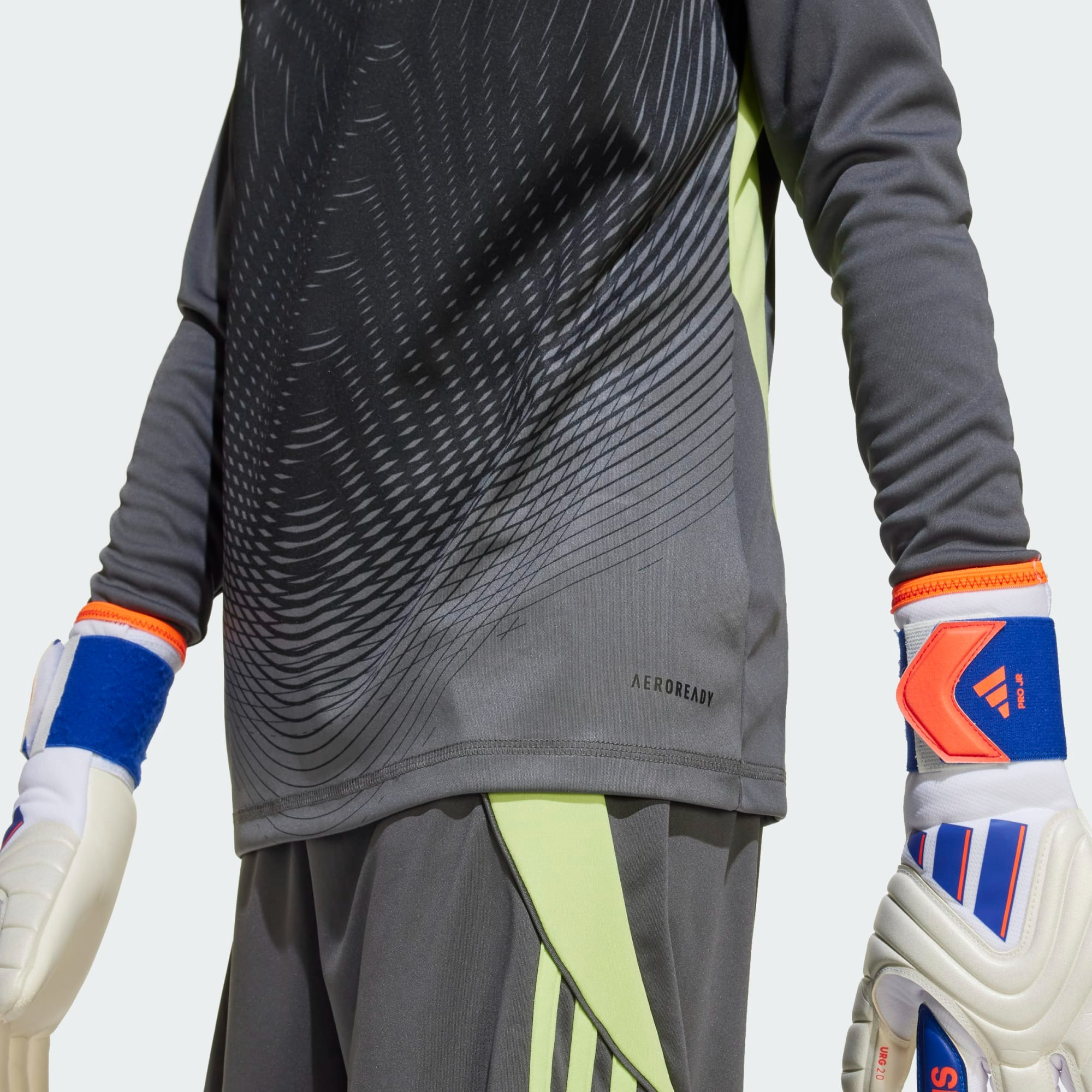 ADIDAS TIRO25 COMPETITION GK JERSEY LS YOUTH GREY FIVE