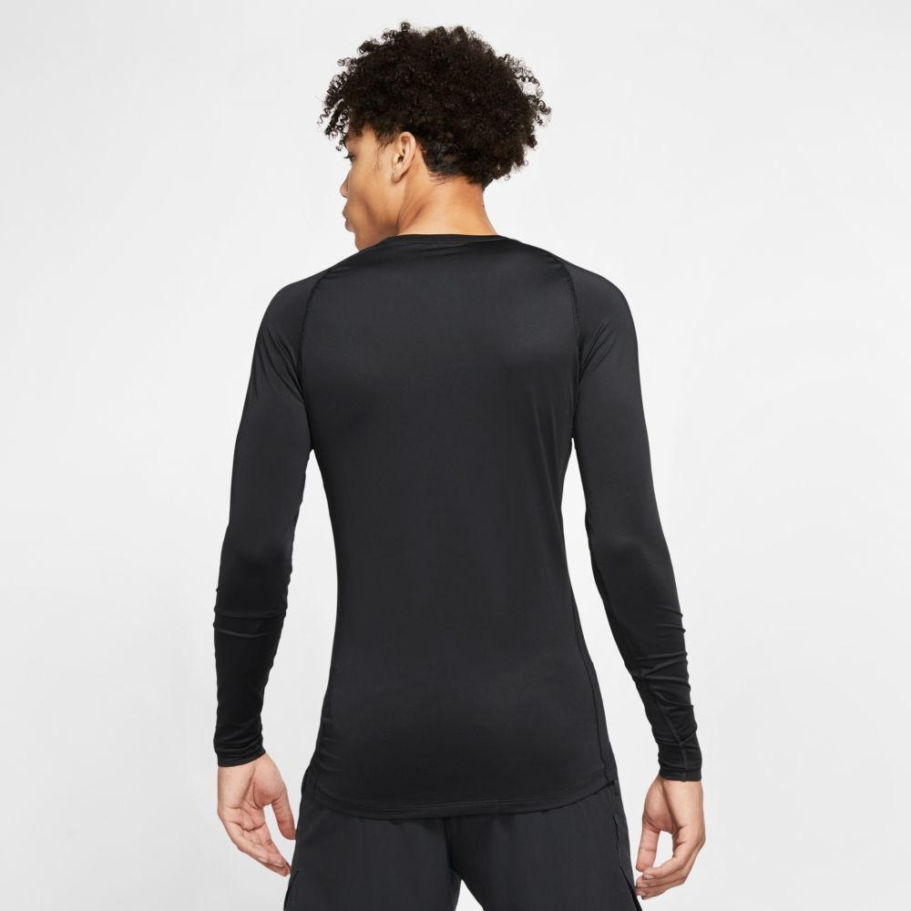 NIKE M NP TOP LS TIGHT BLACK