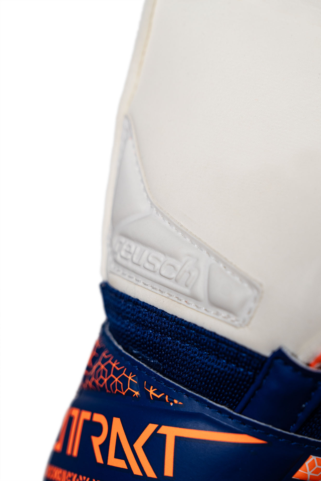REUSCH ATTRAKT SILVER JUNIOR SHOCK ORANGE/ENERGY BLUE