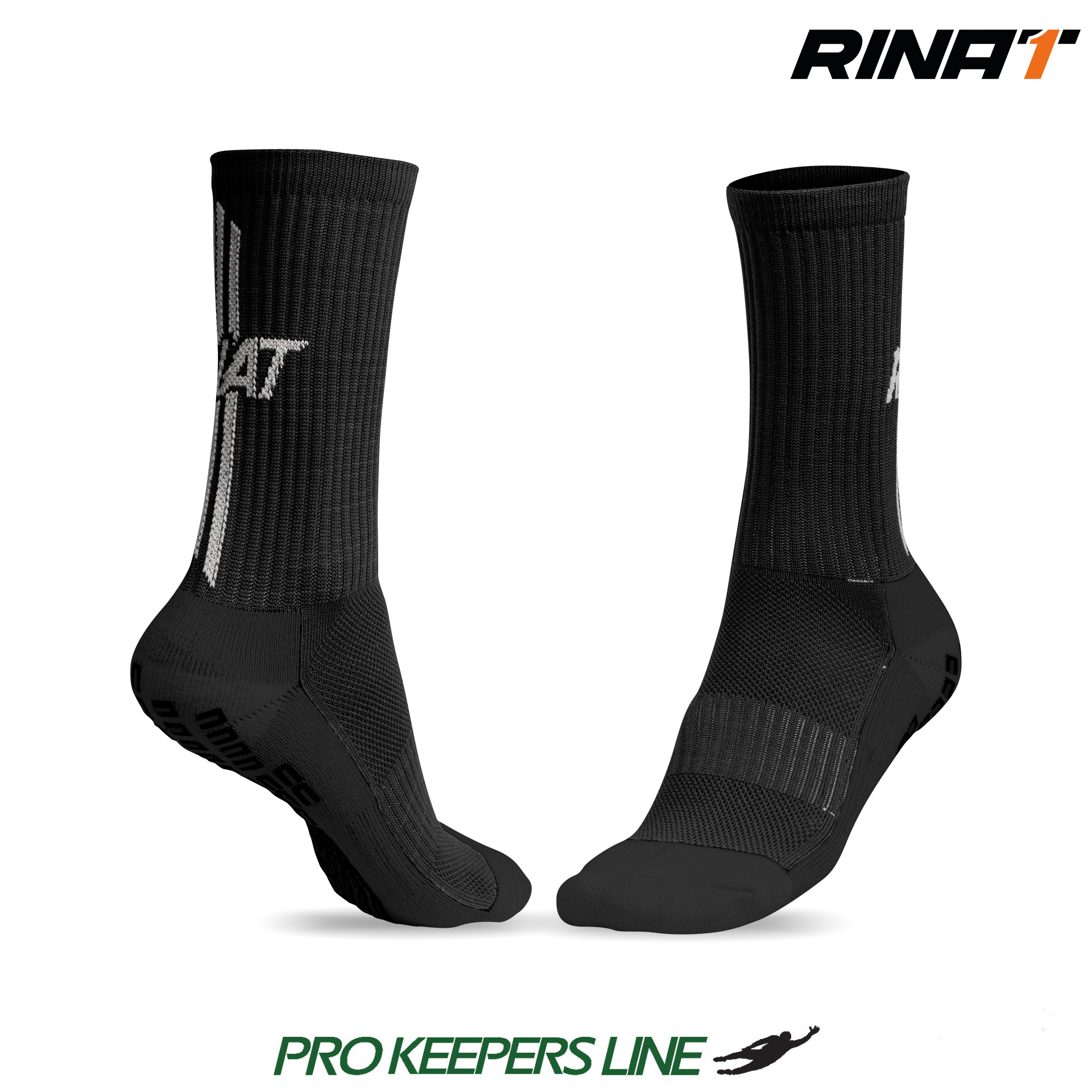 RINAT ANTI-SLIP SOCKS BLACK RINAT ANTI-SLIP SOCKS BLACK