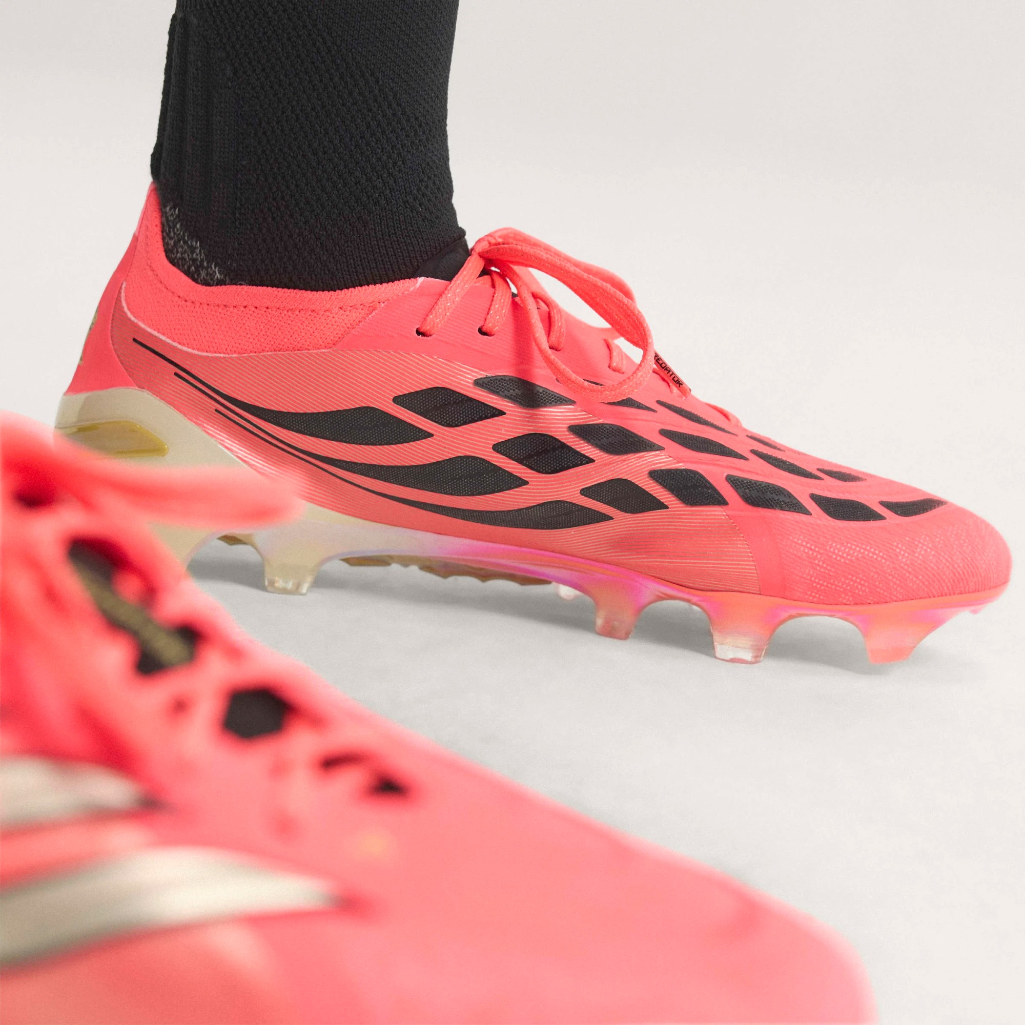 ADIDAS PREDATOR ELITE FG SOLAR TURQUOISE/TEAM CHERRY/BLACK