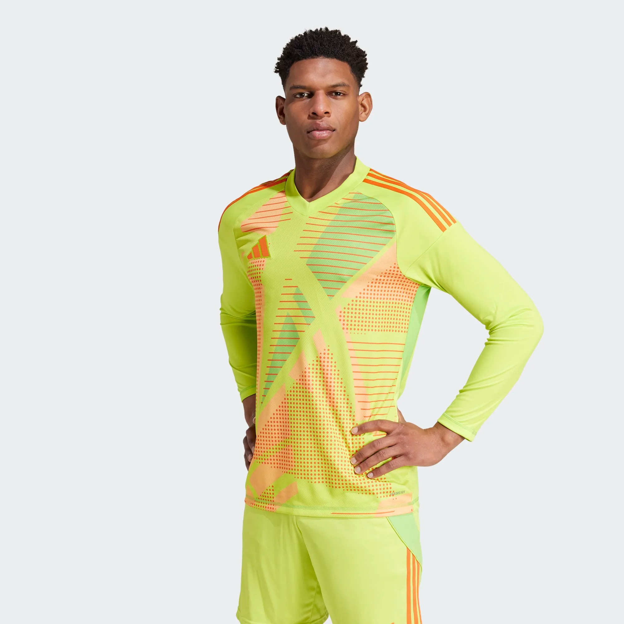 ADIDAS TIRO24 COMPETITION GK JERSEY LS SEMI SOLAR YELLOW