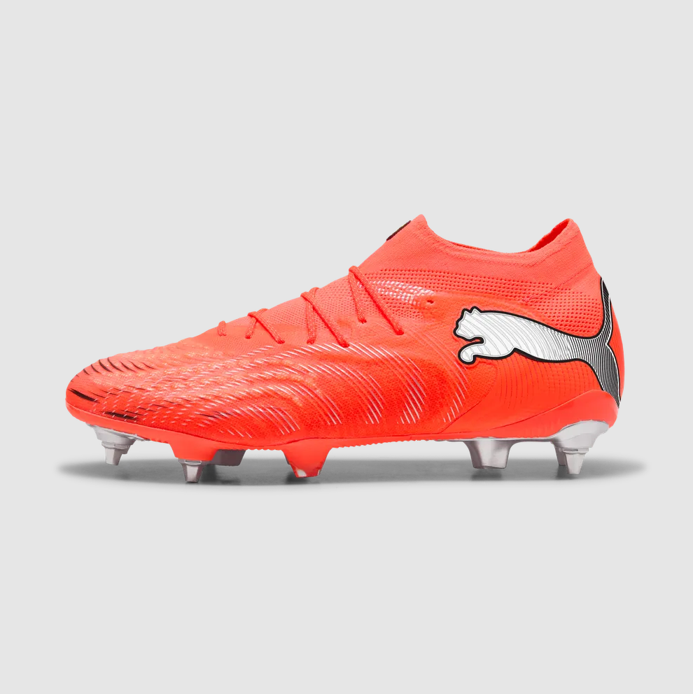 PUMA FUTURE 9 ULTIMATE MXSG GLOWING RED-PUMA WHITE-PUMA BLACK
