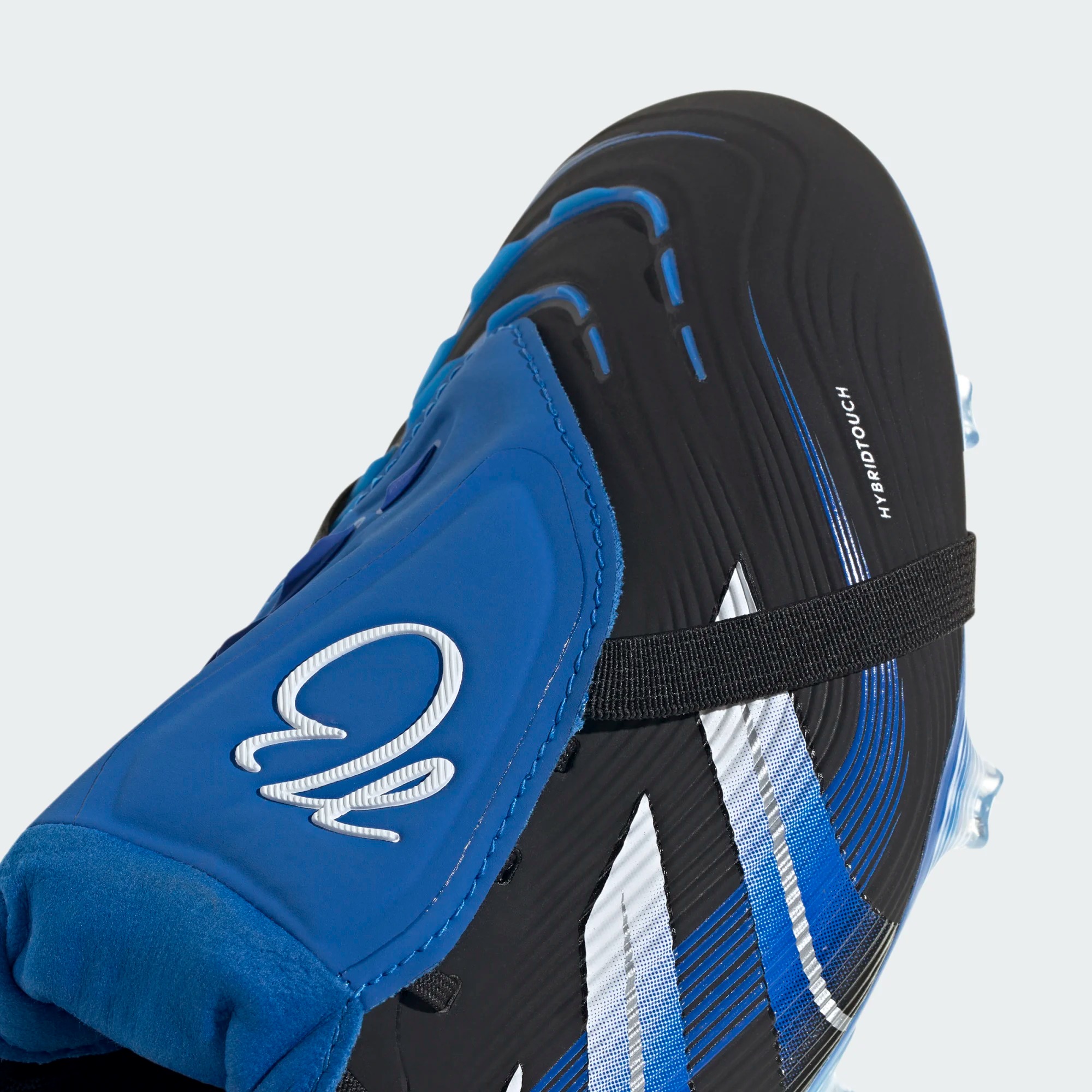 ADIDAS PREDATOR ELITE FT FG JB BLACK/WHITE/GLOW BLUE | UK 11 (US