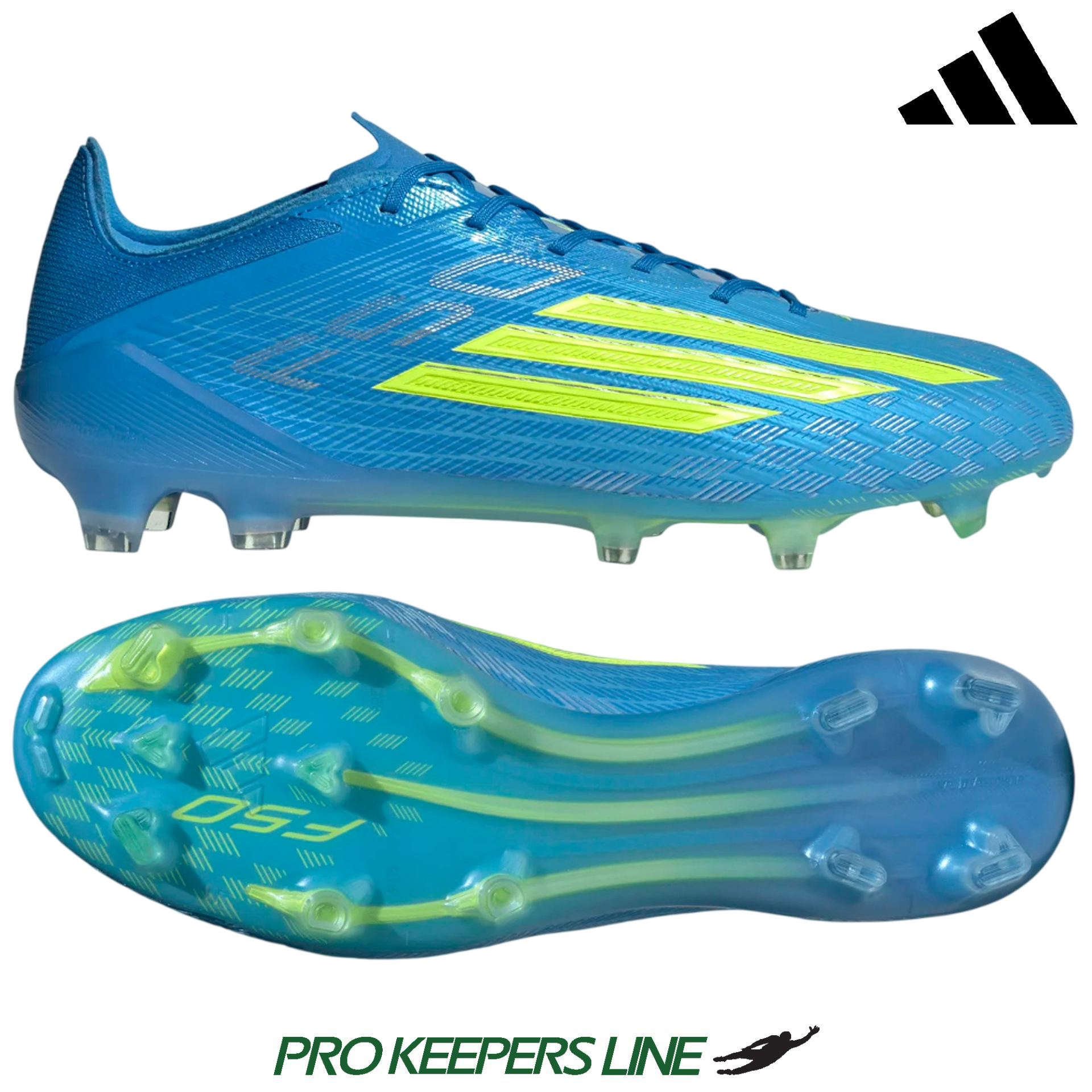 ADIDAS F50 ELITE FG LUCID ROYAL BLUE/TEAM SOLAR YELLOW/LIGHT AQUA