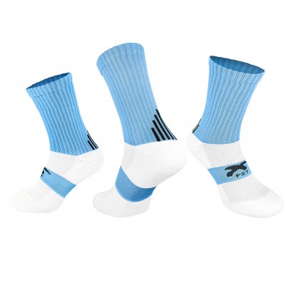 PREMIER PST CREW SOCKS SKY BLUE