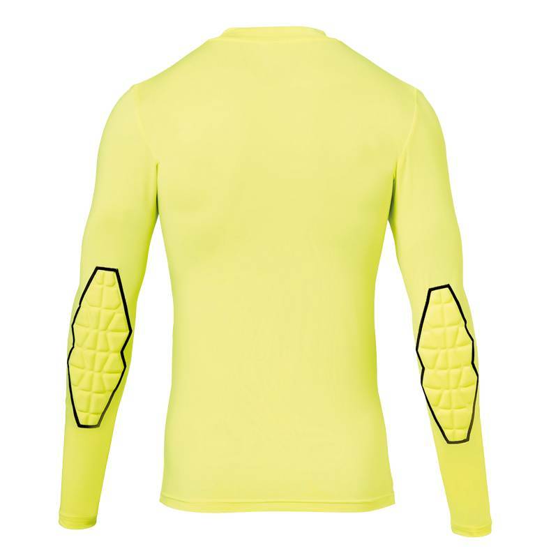 UHLSPORT SCORE GOALKEEPER SET FLUO YELLOW JUNIOR EU 128  (UK 8-9Y / USA 8Y)