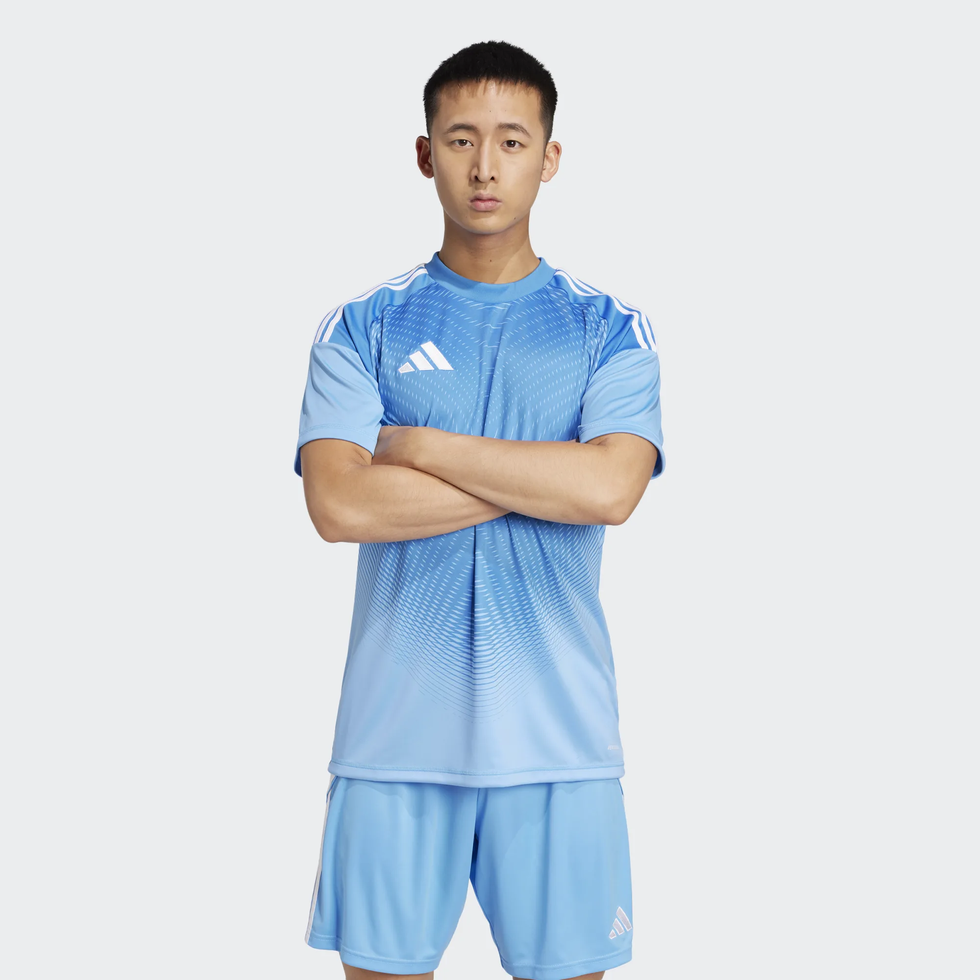 ADIDAS TIRO25 COMPETITION GK JERSEY SHORT SLEEVE BLUE BURST