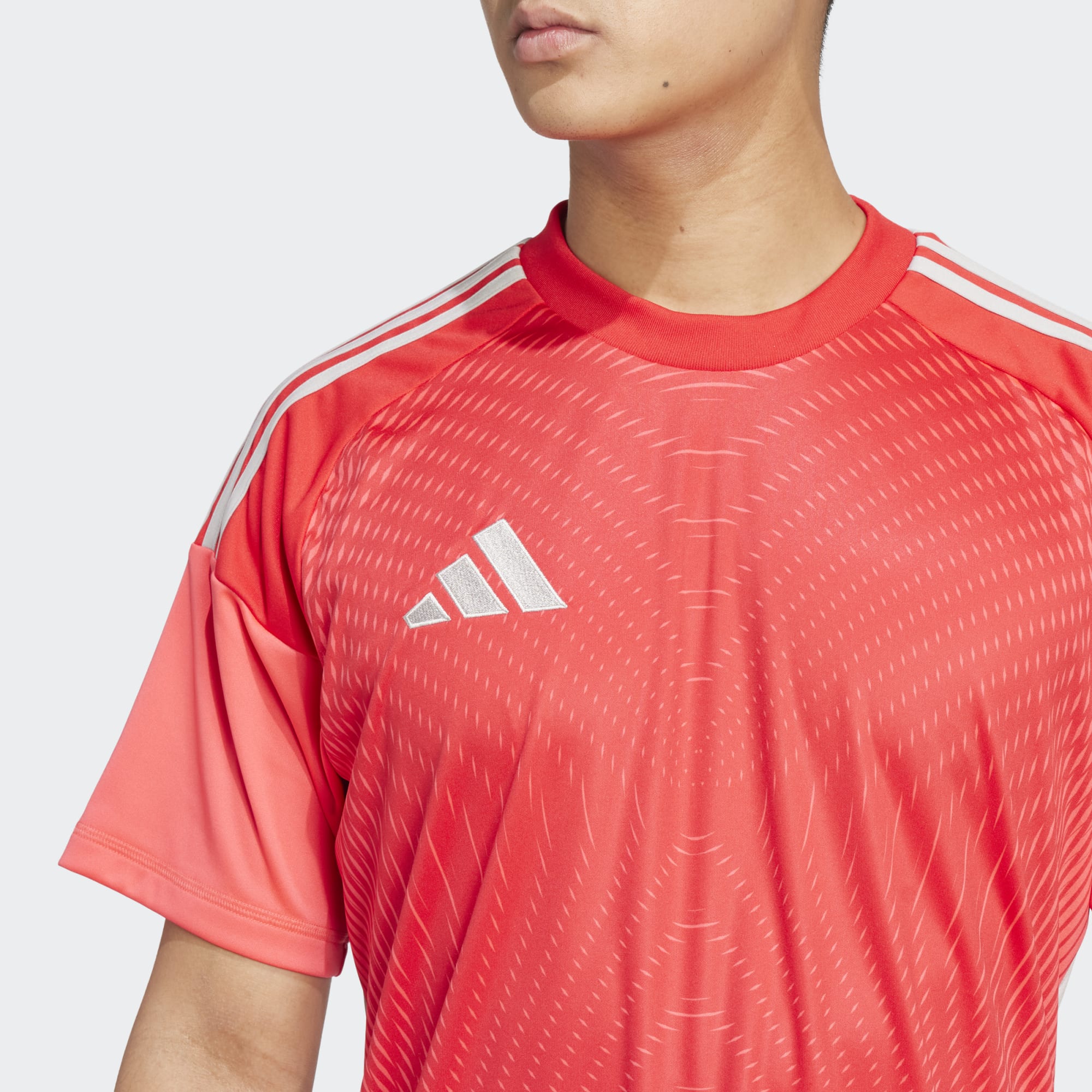 ADIDAS TIRO25 COMPETITION GK JERSEY SHORT SLEEVE SHOCK RED