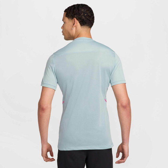 NIKE ACADEMY MEN'S DRI-FIT SHORT-SLEEVE OCEAN CUBE/HYPER PINK