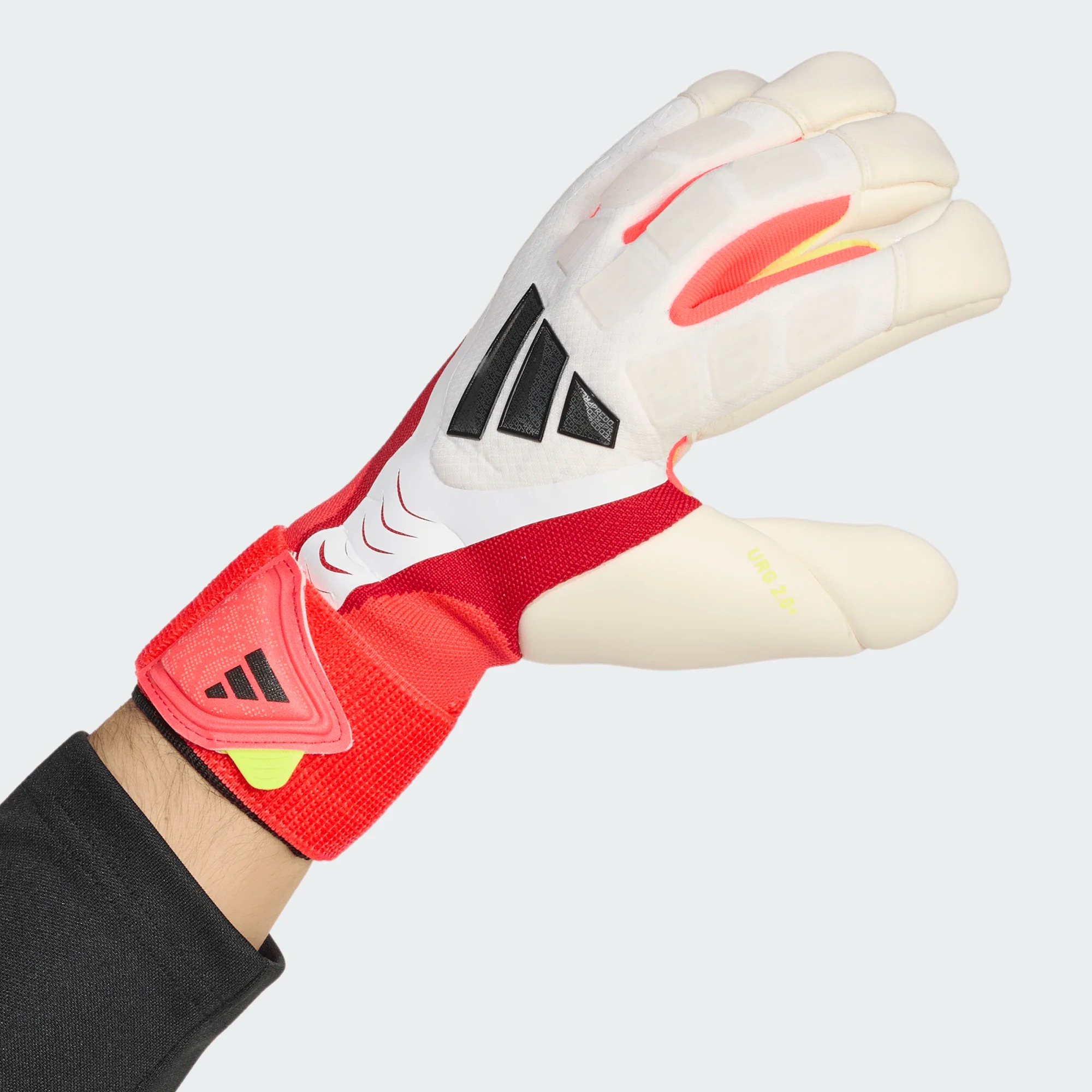 ADIDAS PREDATOR GL PRO HYBRID STRAP WHITE/LUCID RED/BLACK
