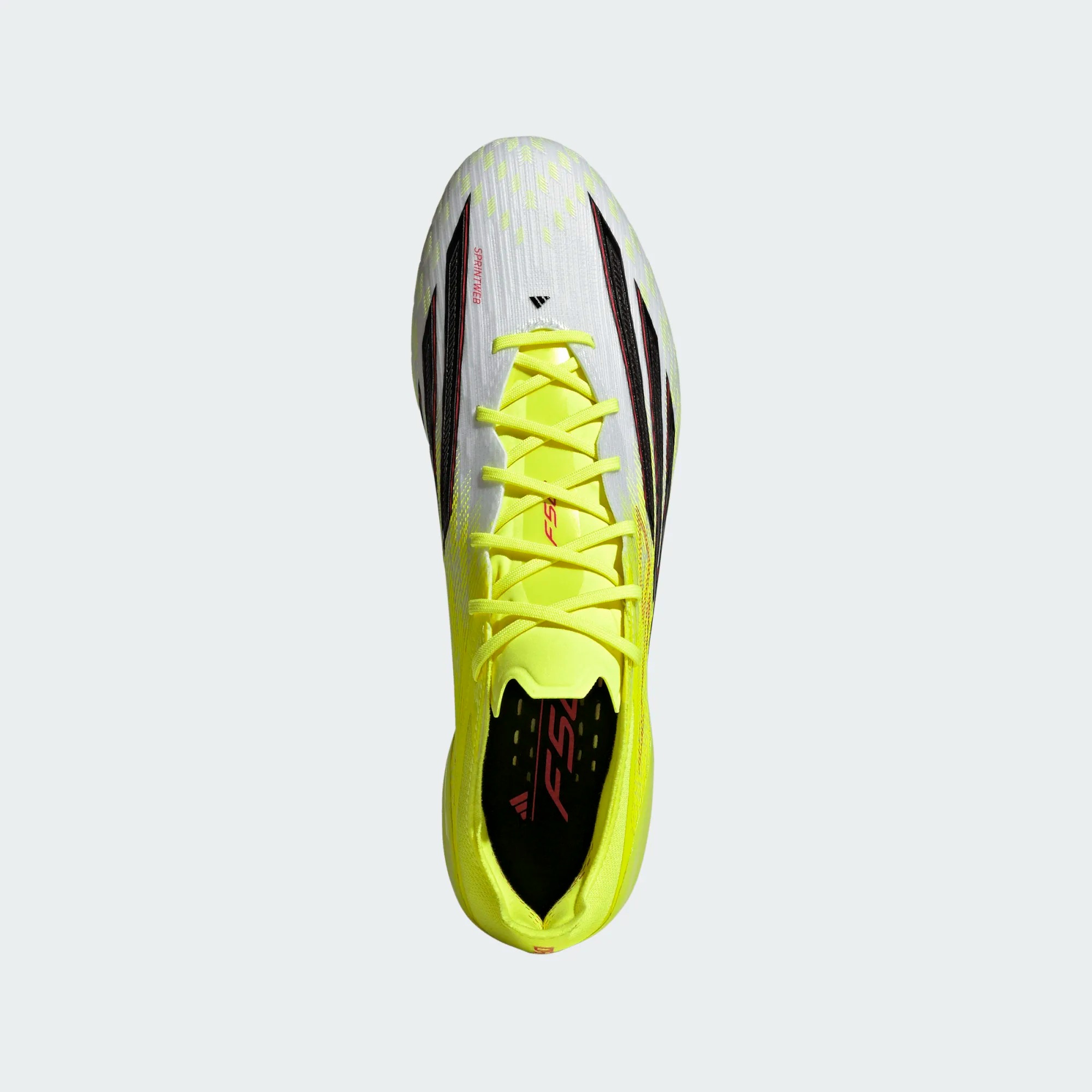 ADIDAS F50 ELITE FG TECH SOY/BLACK/LUCID RED