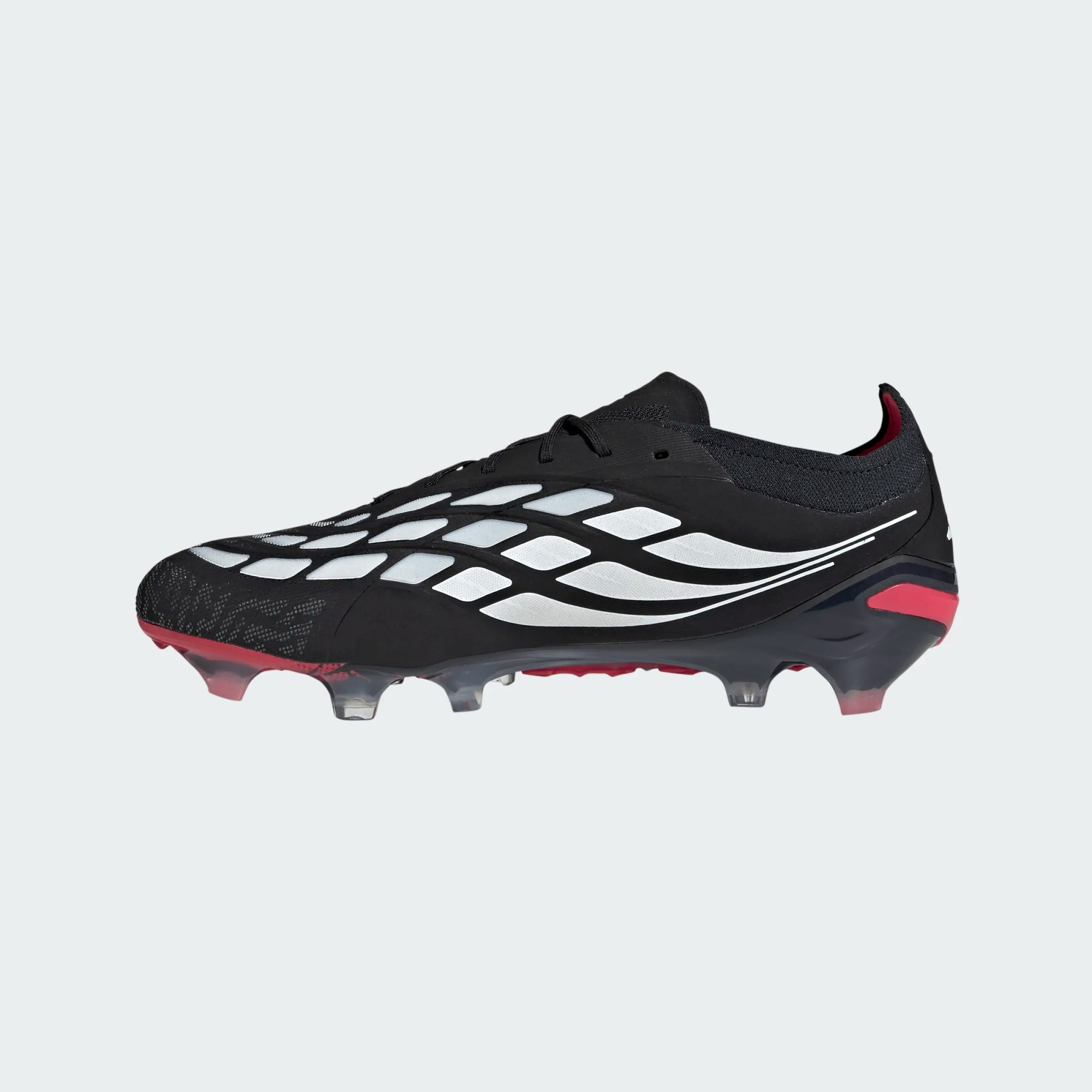 ADIDAS PREDATOR ELITE FG BLACK/WHITE/LUCID RED