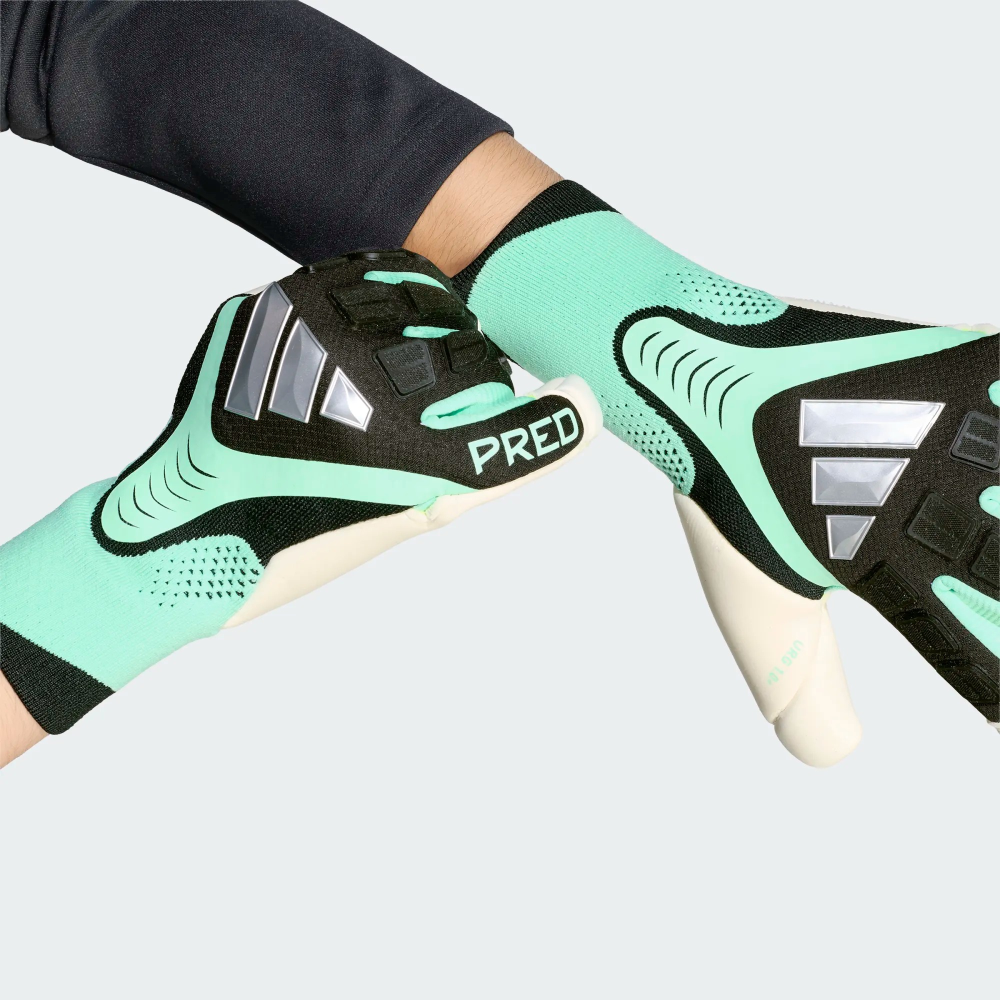 ADIDAS PREDATOR GL PRO HYBRID PROMO BLACK/PULSE MINT/SILVER METALLIC