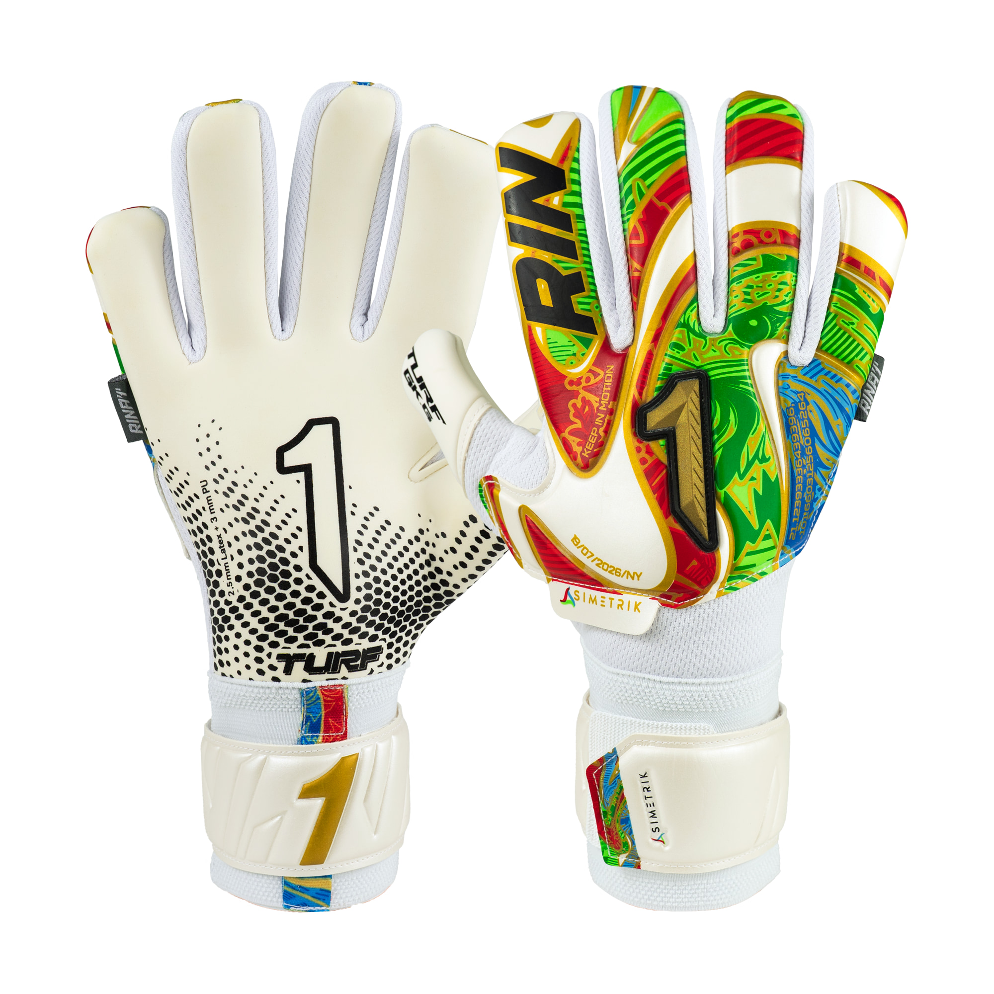 RINAT ASIMETRIK TURF MULTICOLOR/WHITE