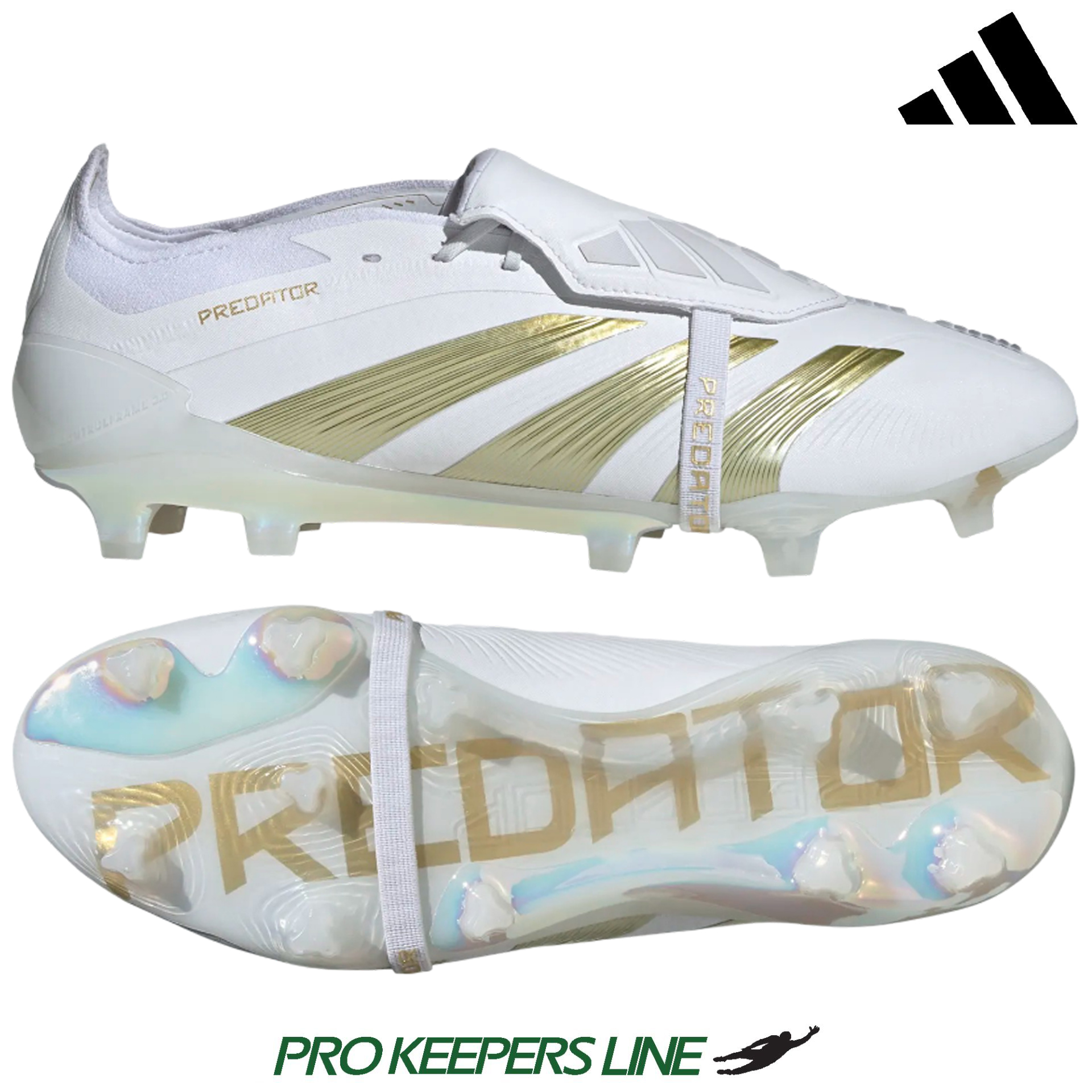 ADIDAS PREDATOR ELITE FT FG FOOTWEAR WHITE/GOLD METALLIC
